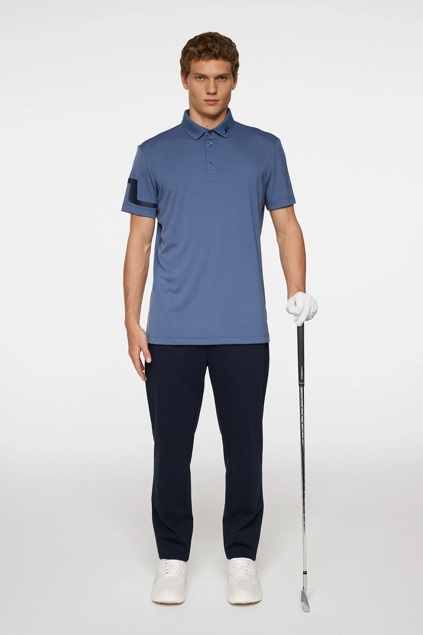 Heath Polo / Vintage Indigo sold by J. Lindeberg product image thumbnail 4