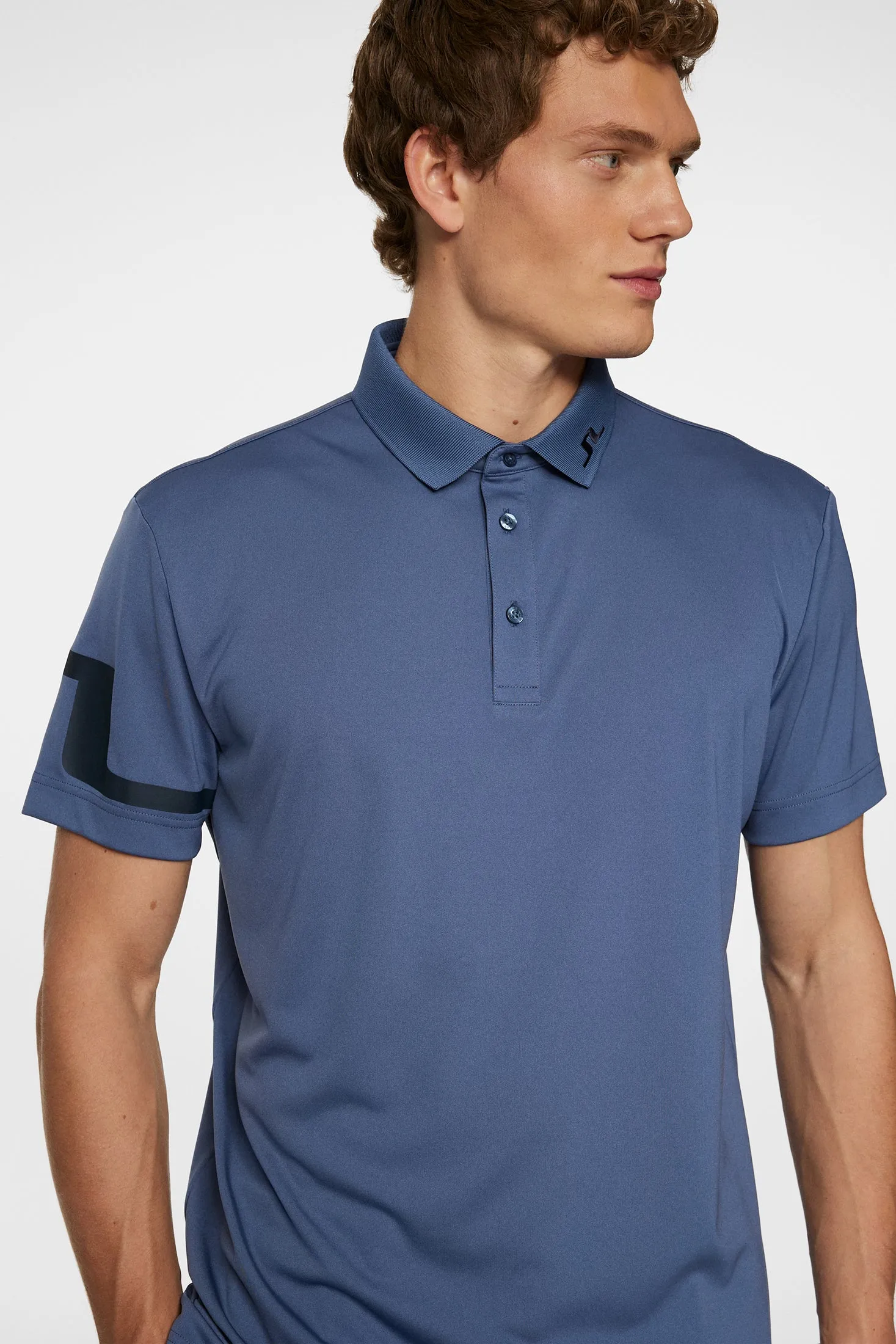 Heath Polo / Vintage Indigo sold by J. Lindeberg product image thumbnail 5