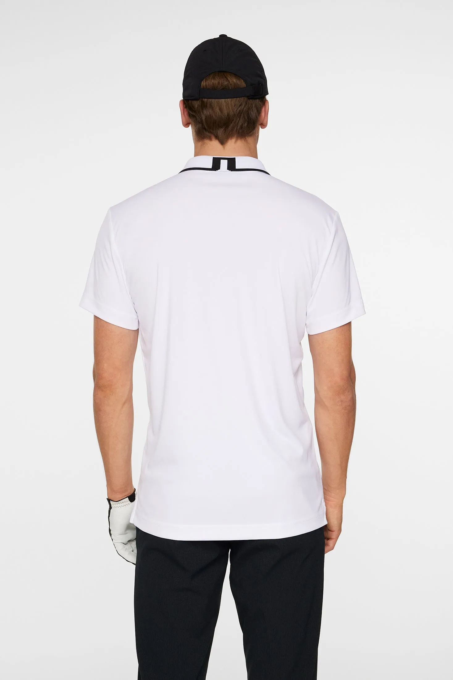 Anders Polo / White sold by J. Lindeberg product image thumbnail 4