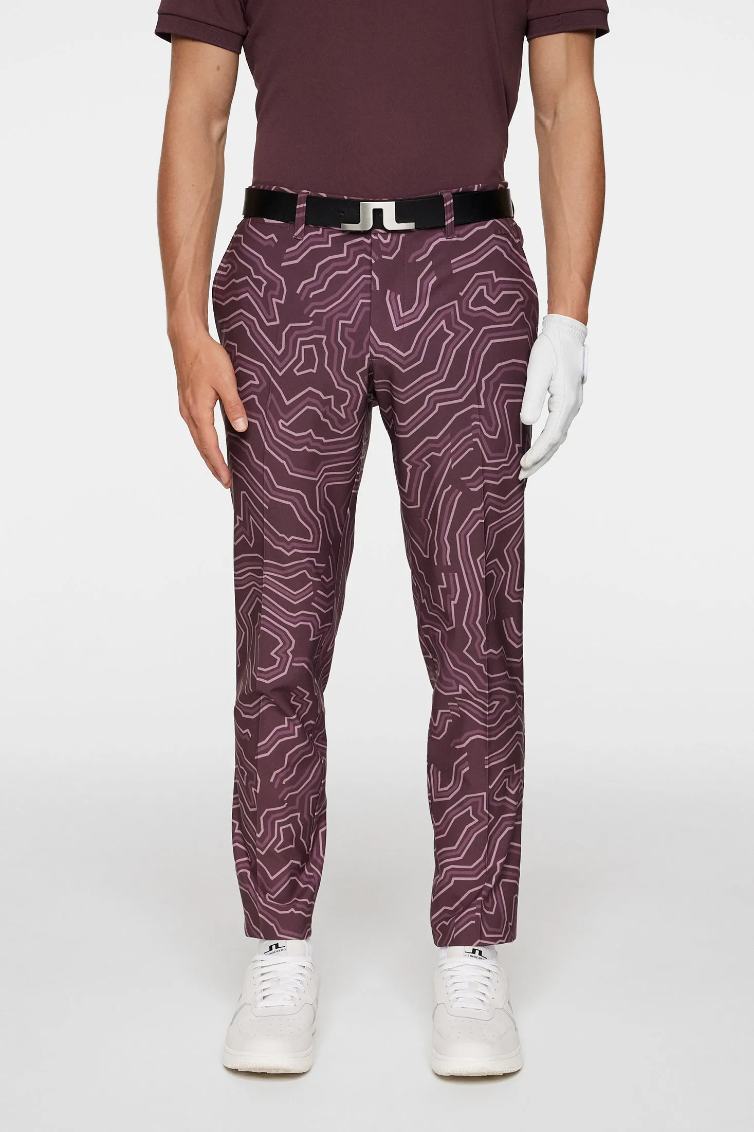 Ellott Print Pant / Topo Huckleberry L sold by J. Lindeberg product image thumbnail 2