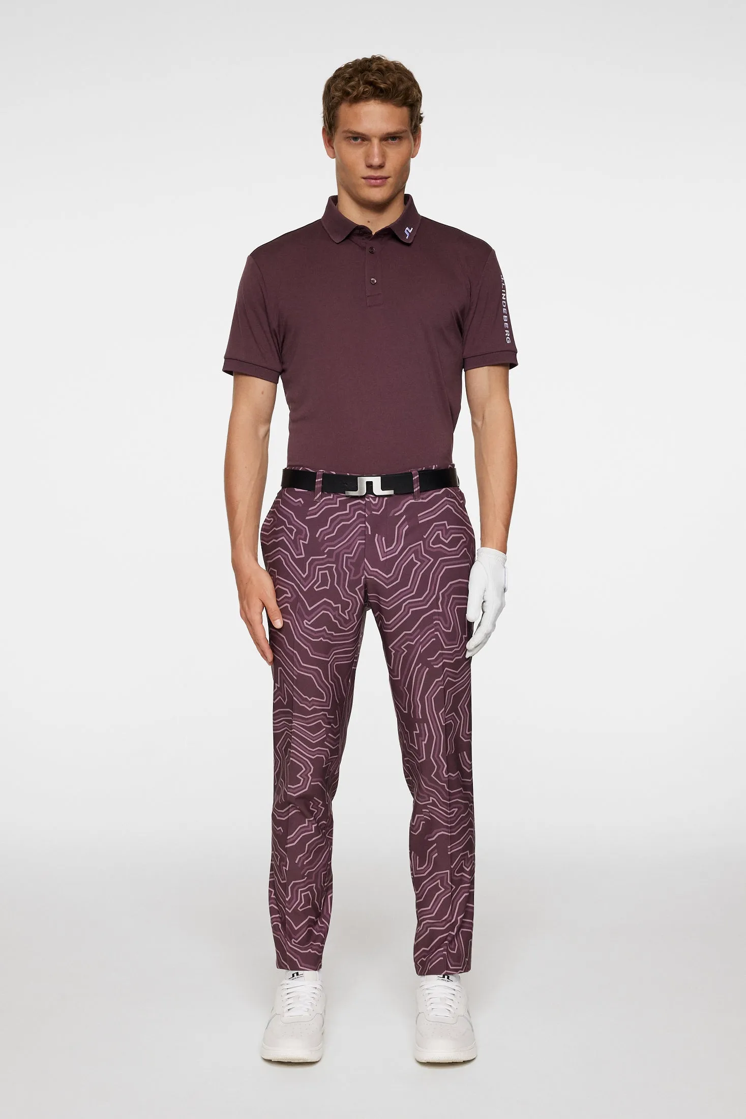 Ellott Print Pant / Topo Huckleberry L sold by J. Lindeberg product image thumbnail 4
