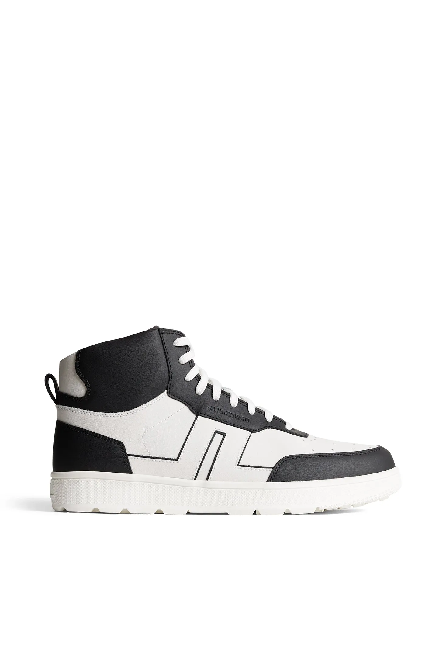 Ace High-Top Golf Sneaker / Black sold by J. Lindeberg