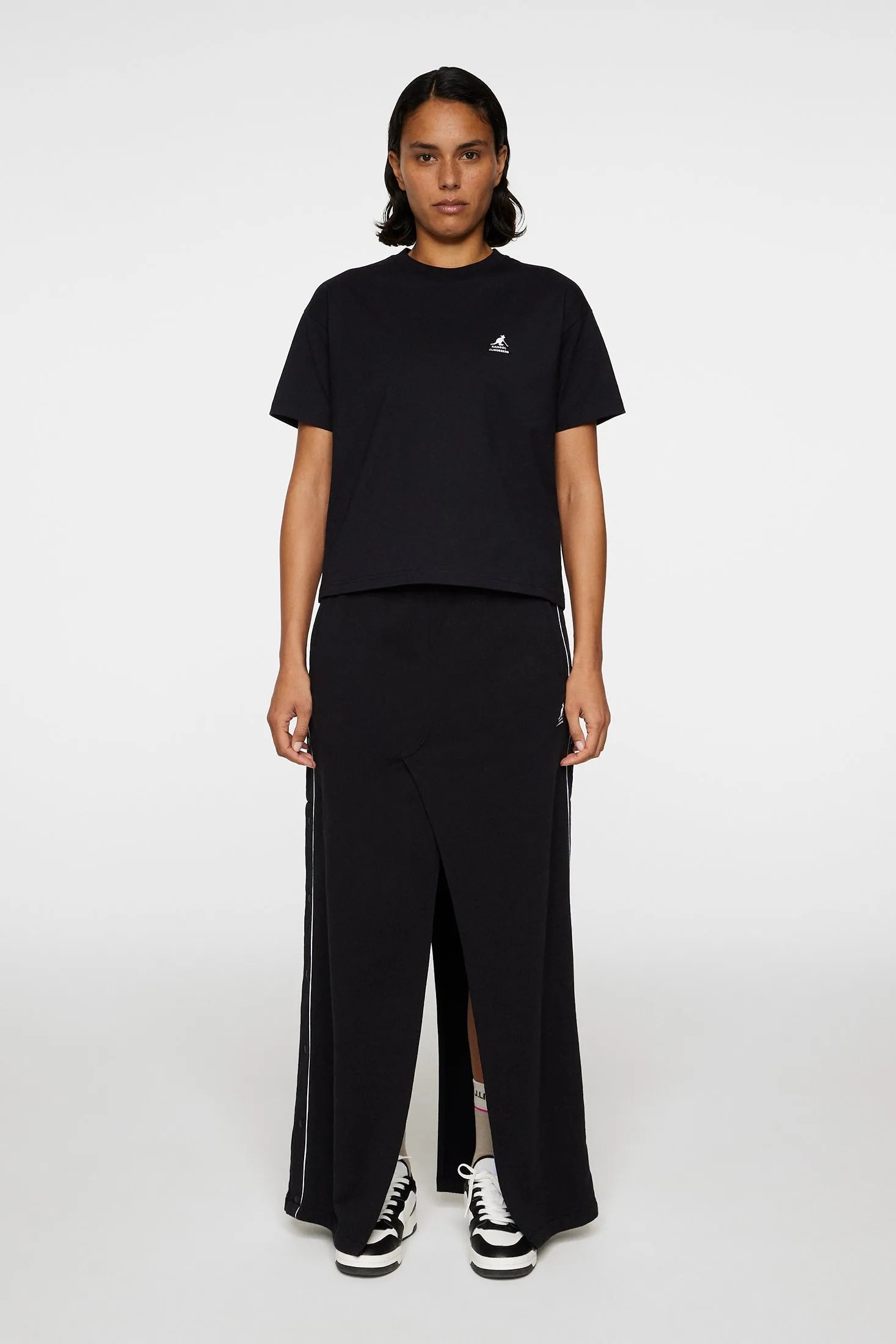 Lina T-shirt / Black sold by J. Lindeberg product image thumbnail 5