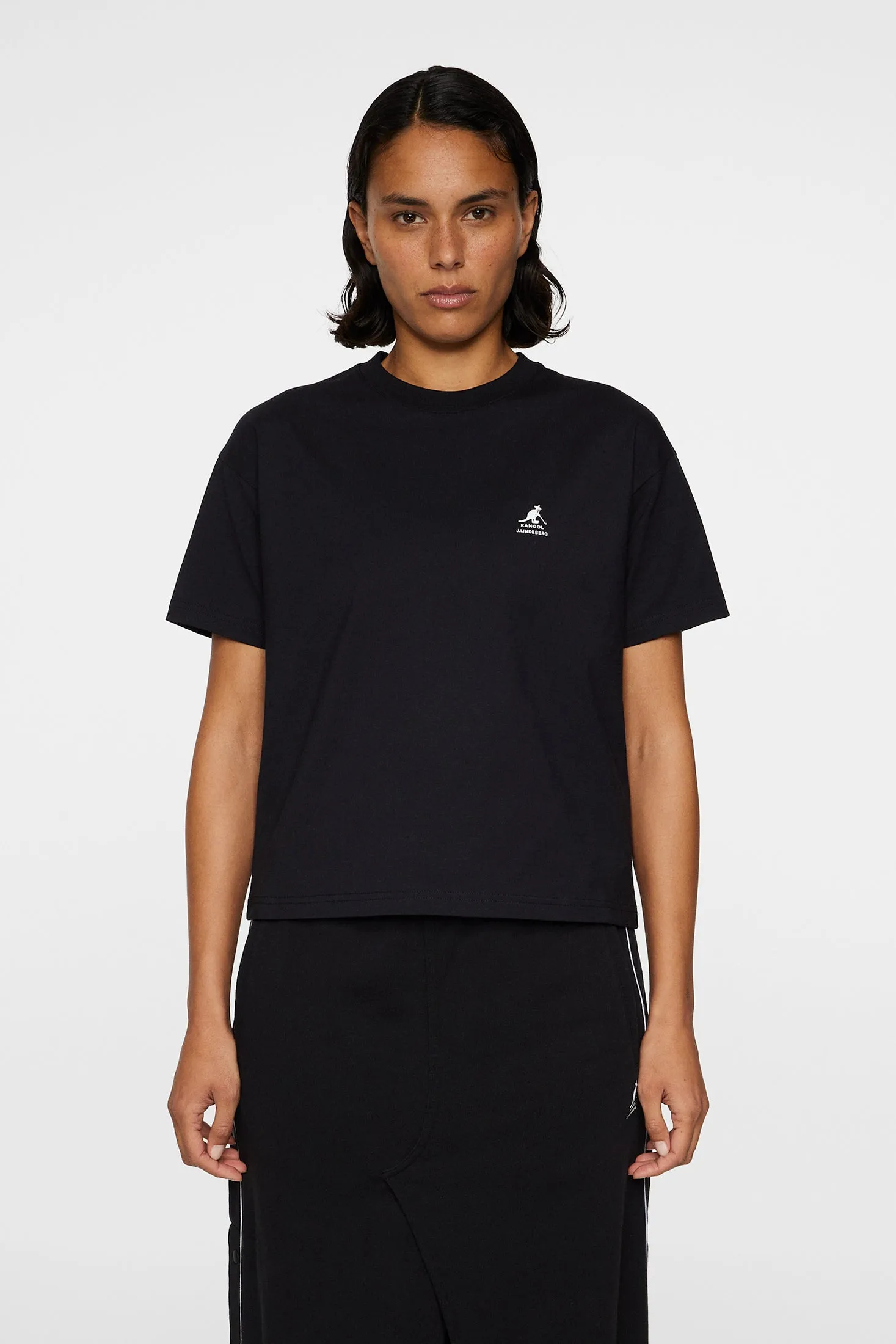 Lina T-shirt / Black sold by J. Lindeberg product image thumbnail 3