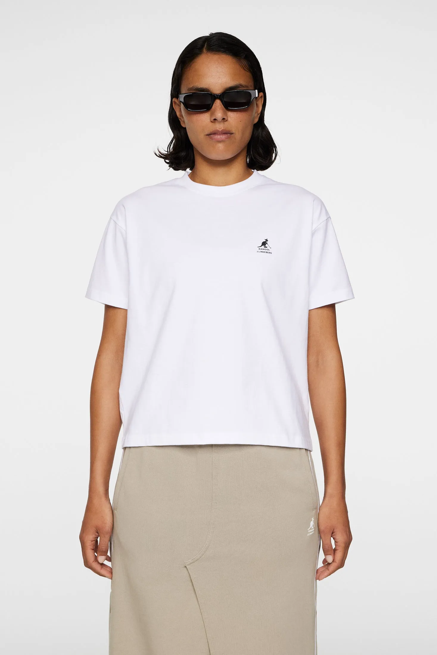 Lina T-shirt / White sold by J. Lindeberg product image thumbnail 3