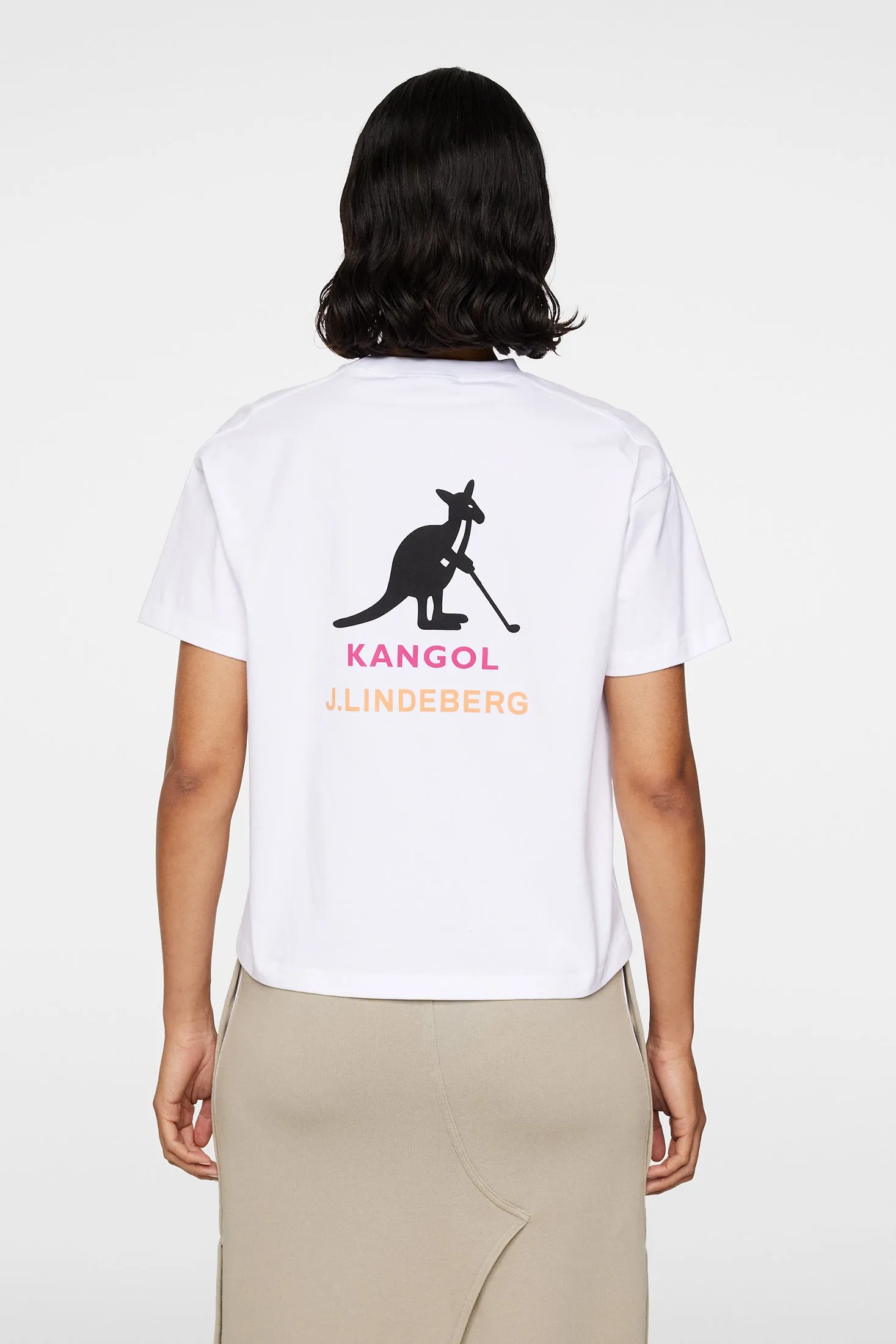 Lina T-shirt / White sold by J. Lindeberg product image thumbnail 4