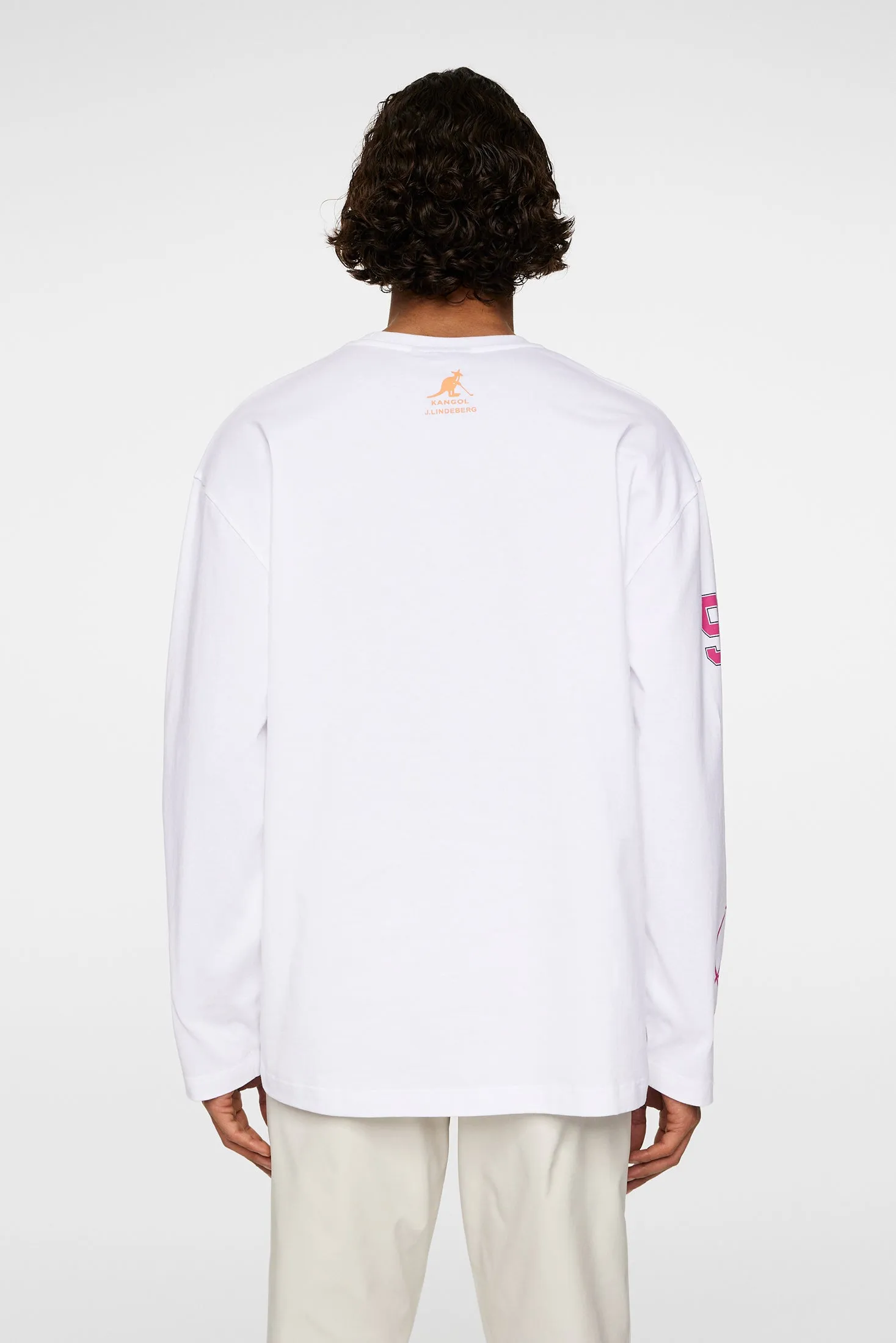 Davie LS T-shirt / White sold by J. Lindeberg product image thumbnail 4