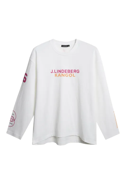 Davie LS T-shirt / White sold by J. Lindeberg