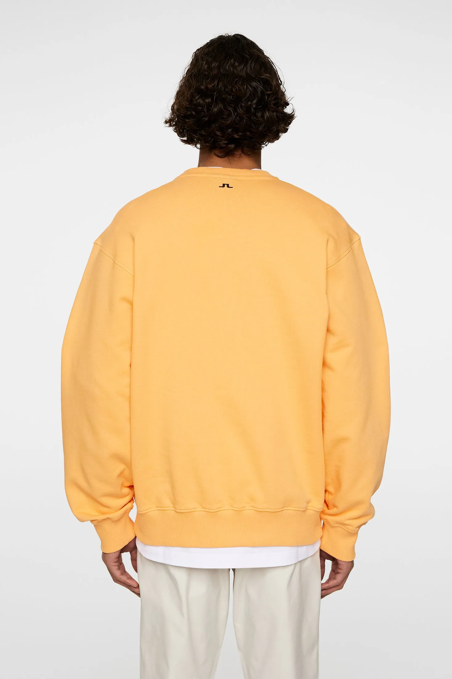 Roberto Crewneck / Mock Orange sold by J. Lindeberg product image thumbnail 3