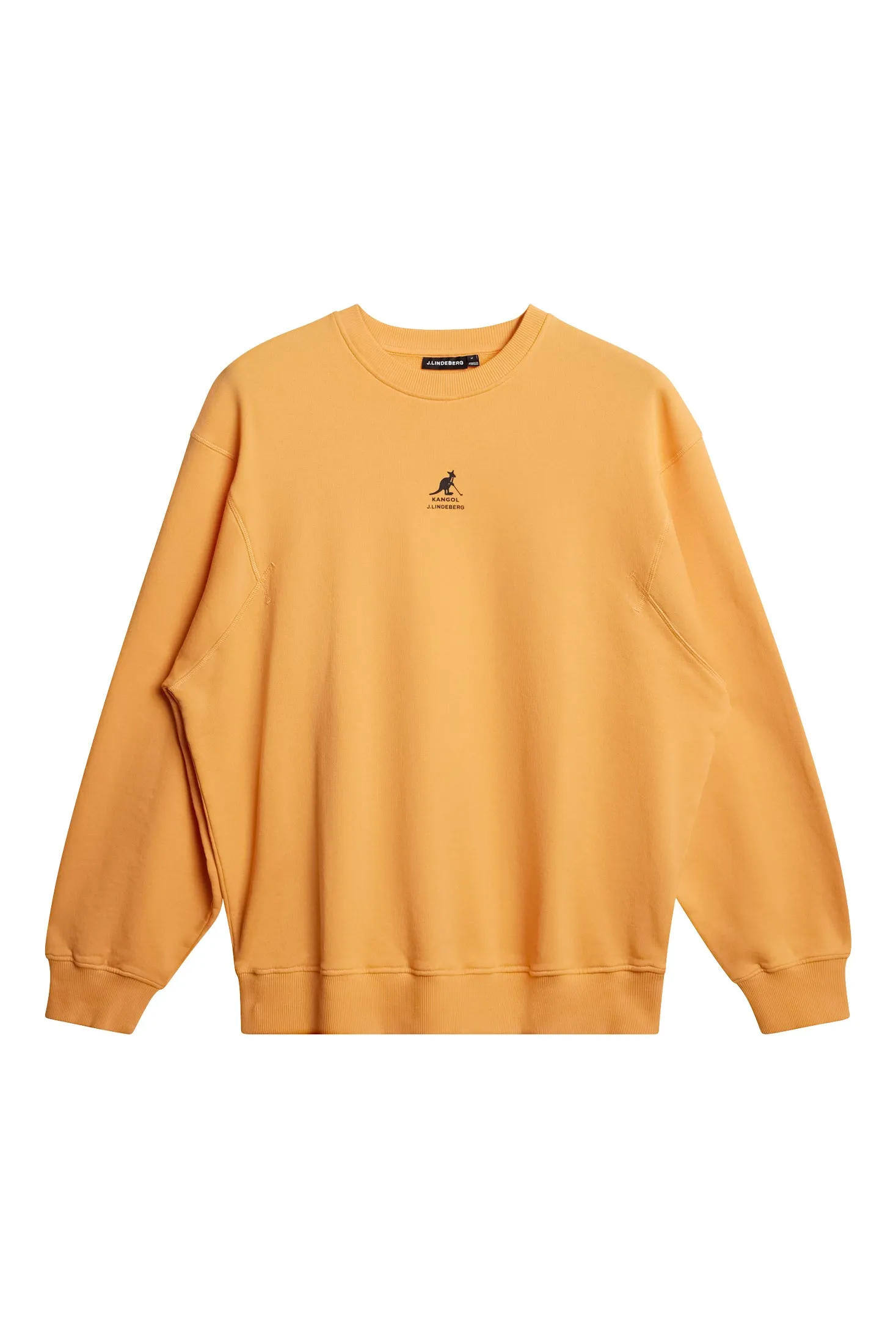 Roberto Crewneck / Mock Orange sold by J. Lindeberg