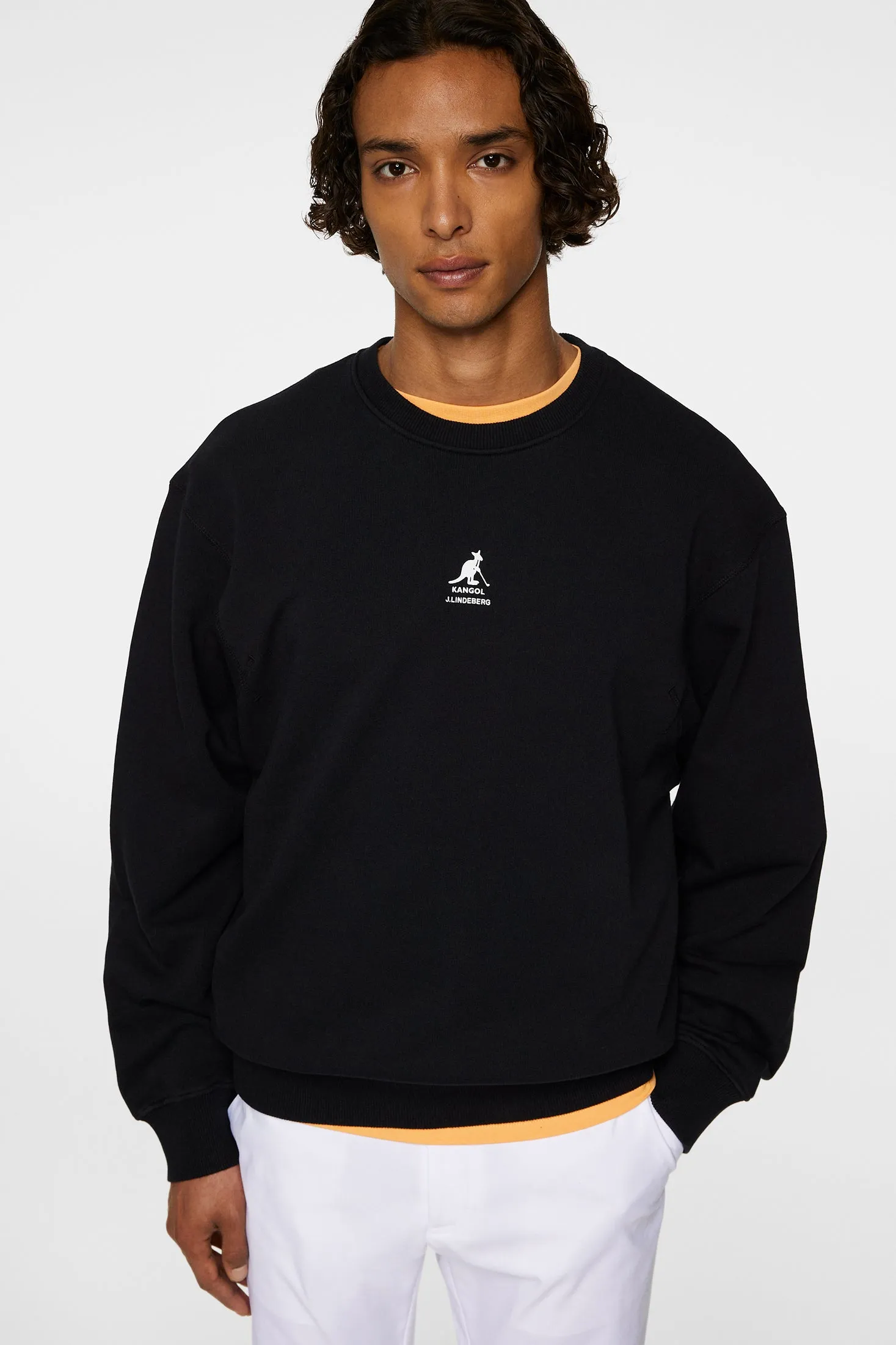 Roberto Crewneck / Black sold by J. Lindeberg product image thumbnail 5