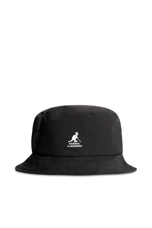 Banks Packable Bucket Hat / Black sold by J. Lindeberg