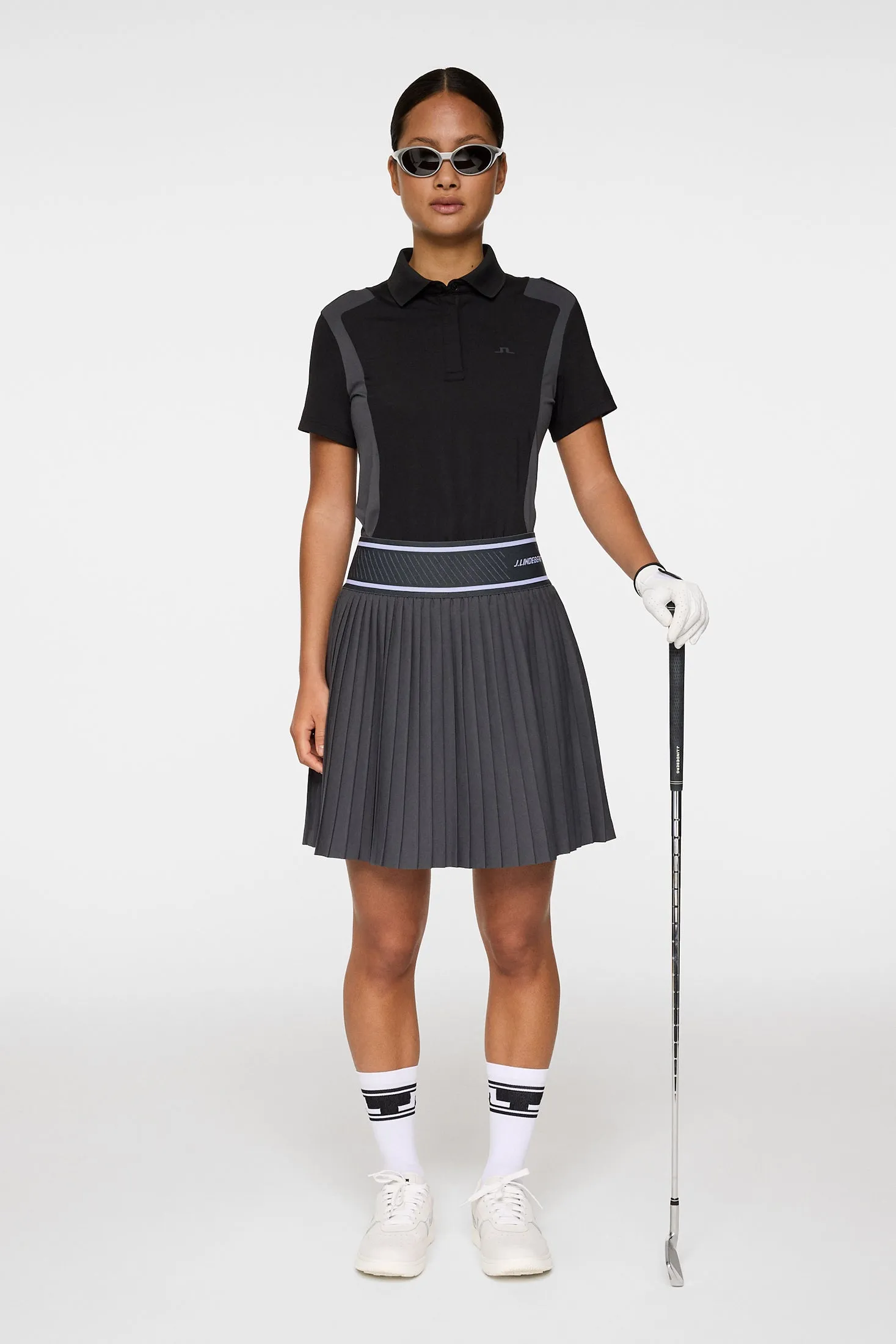 Twiggy skirt / Asphalt sold by J. Lindeberg product image thumbnail 4