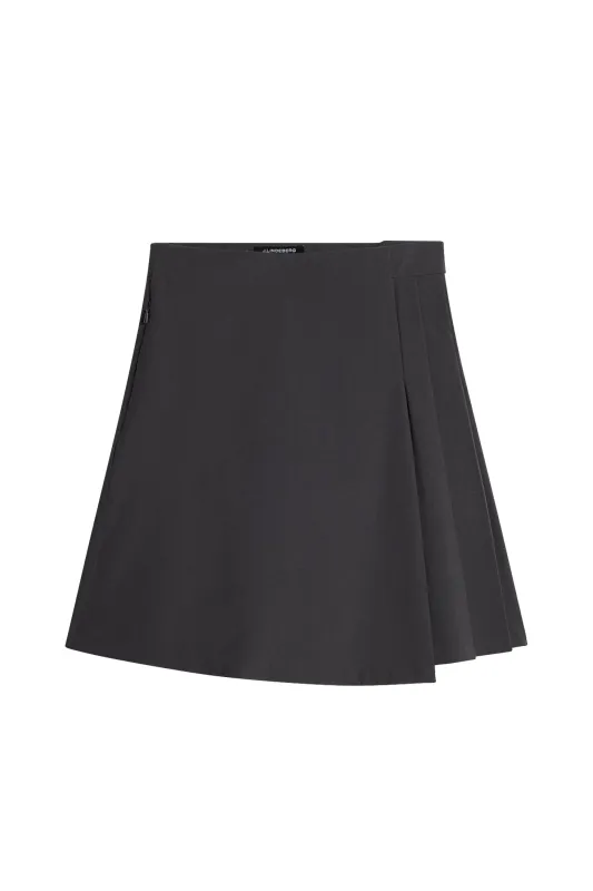 Joy Skirt / Dark Grey Melange sold by J. Lindeberg