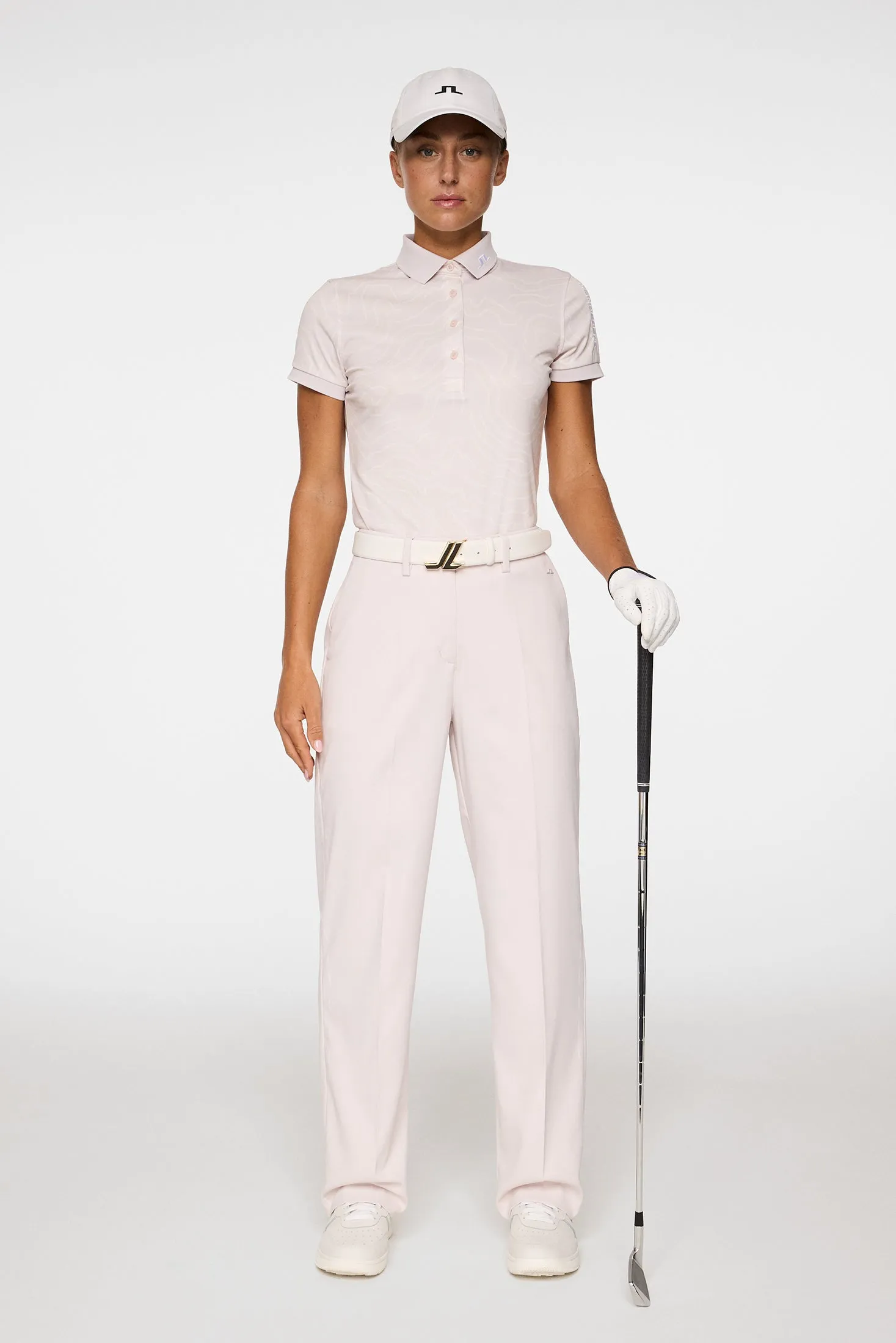 Norah Side Stripe Pant / Grey Lilac sold by J. Lindeberg product image thumbnail 4