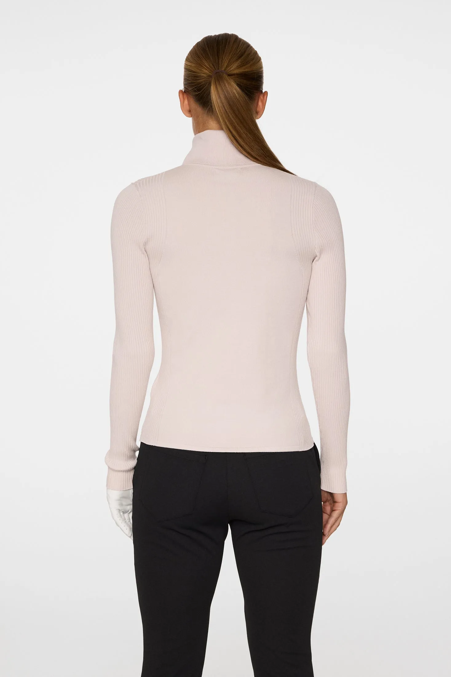 Leonie Knitted Shirt / Grey Lilac sold by J. Lindeberg product image thumbnail 3