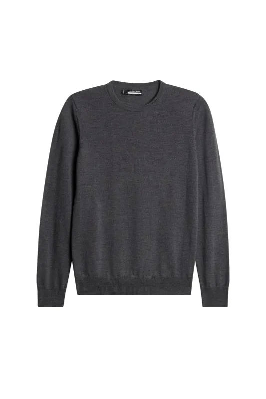 Aria Knitted Sweater / Dark Grey Melange sold by J. Lindeberg