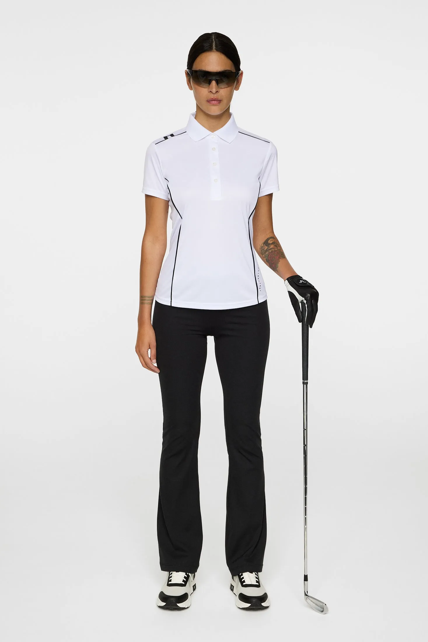 Leyla Polo / White sold by J. Lindeberg product image thumbnail 4