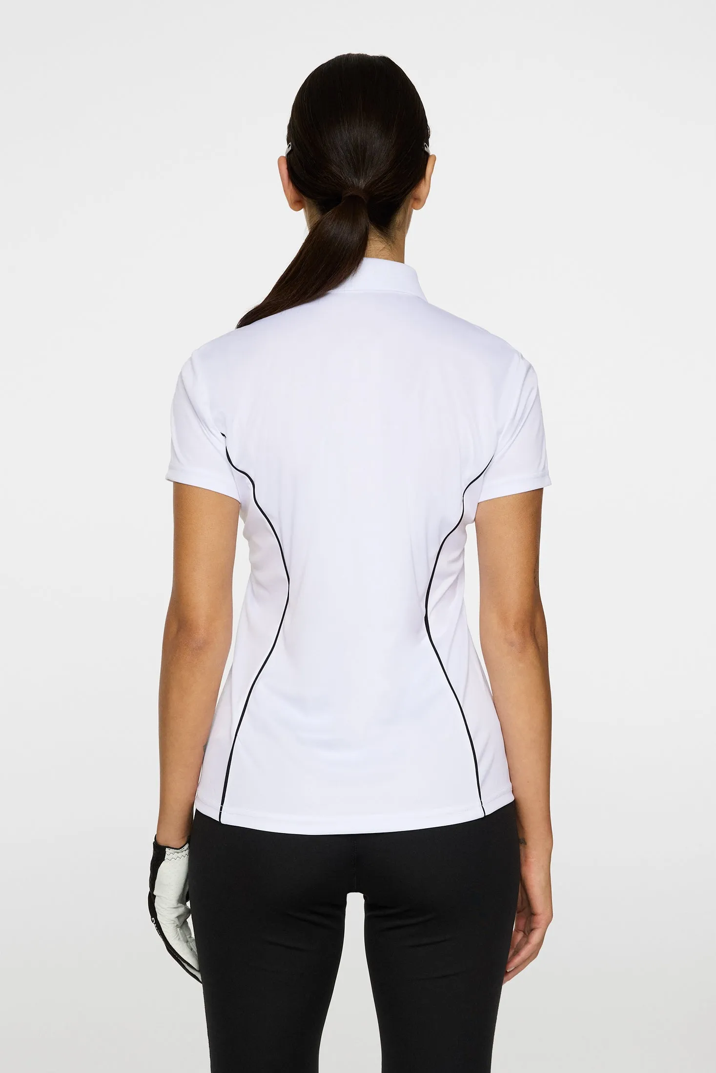 Leyla Polo / White sold by J. Lindeberg product image thumbnail 3