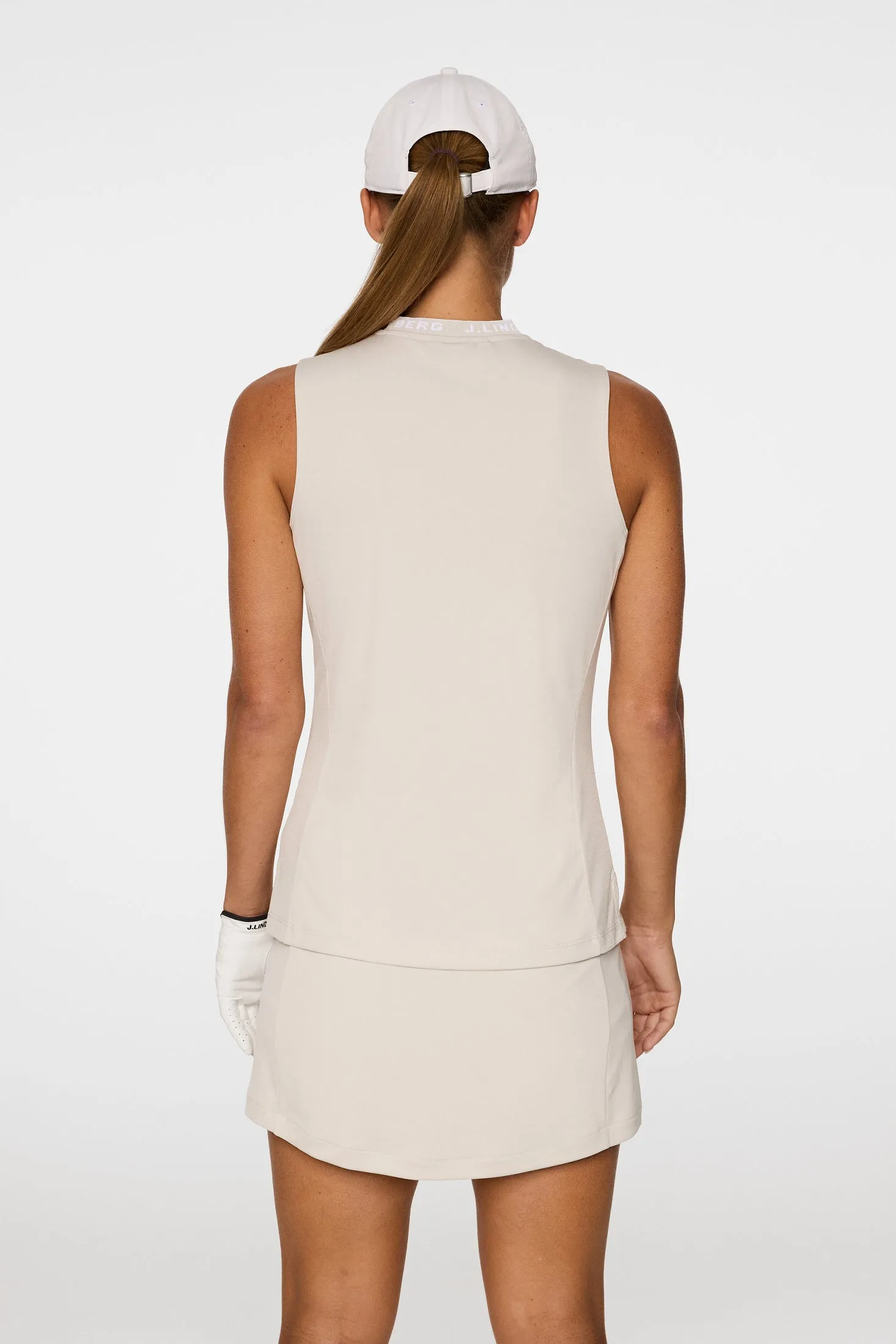 Leya Sleeveless Top / Moonbeam sold by J. Lindeberg product image thumbnail 3