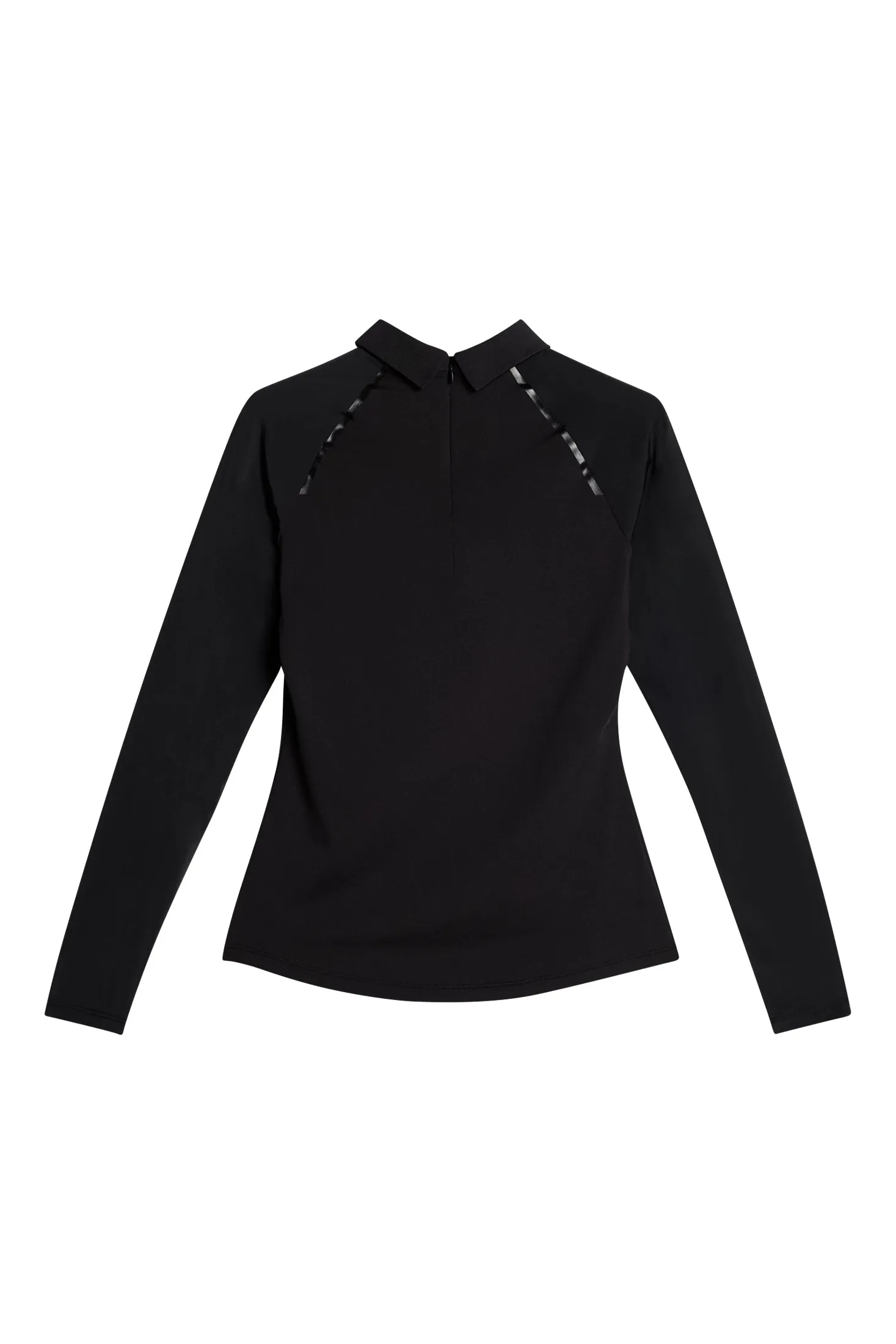 Tori Hybrid LS Polo / Black sold by J. Lindeberg product image thumbnail 2