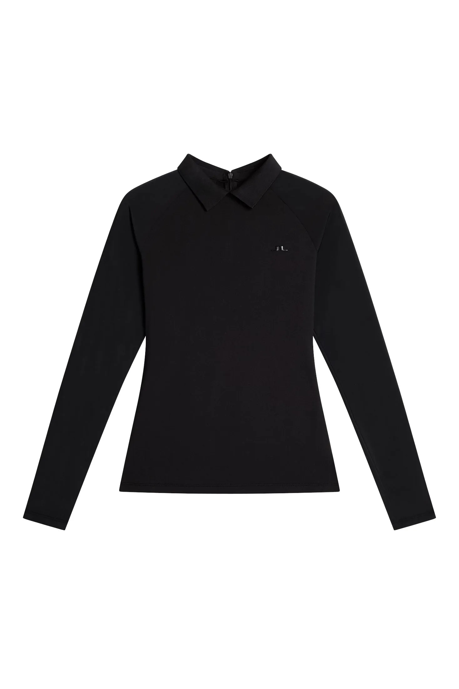 Tori Hybrid LS Polo / Black sold by J. Lindeberg