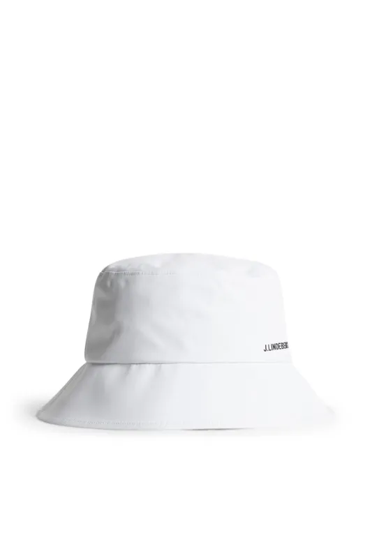 Sade Rain Bucket Hat / White sold by J. Lindeberg