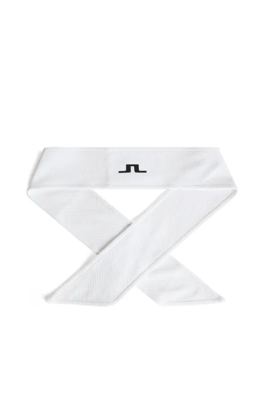 Miko Headband / White made by J. Lindeberg