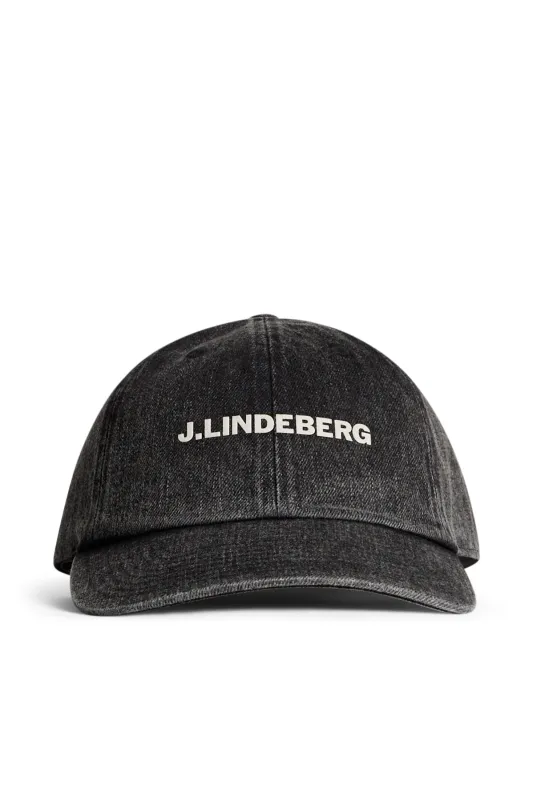 Pitstop Washed Cotton   Cap / Black sold by J. Lindeberg