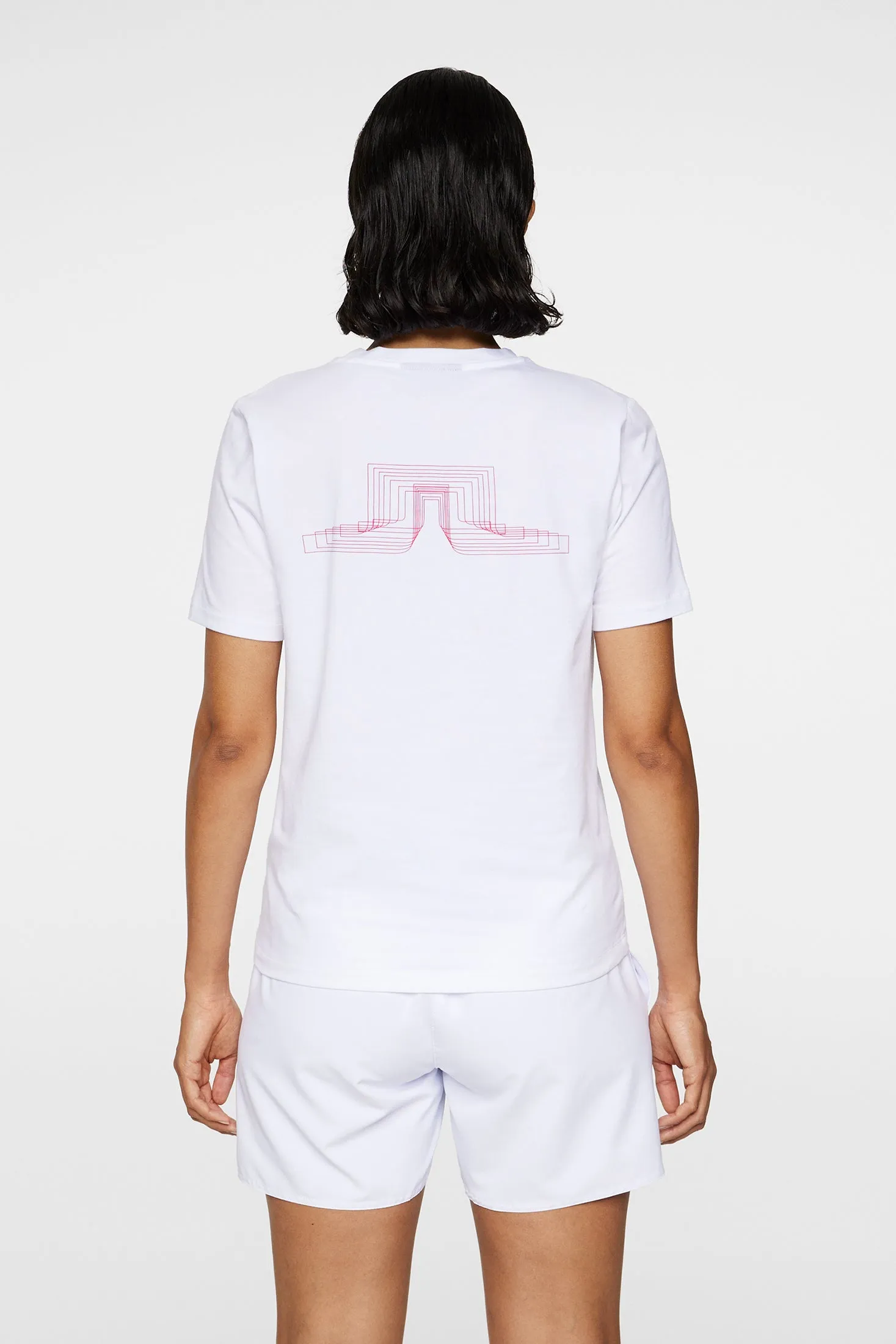 Jama Graphic T-shirt / White sold by J. Lindeberg product image thumbnail 4
