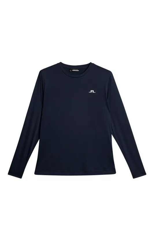 Ade T-shirt LS / JL Navy sold by J. Lindeberg