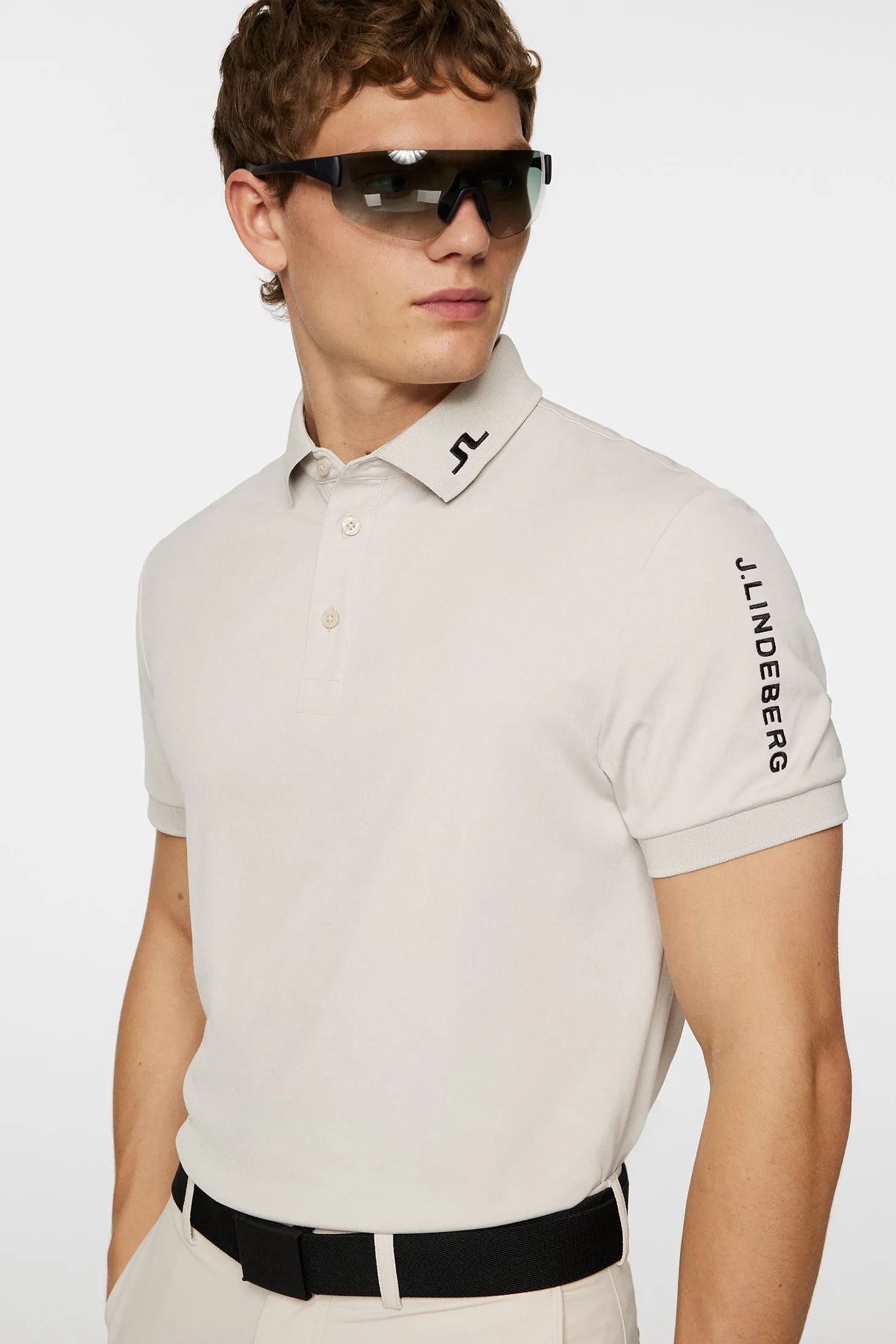 Tour Tech Polo / Moonbeam sold by J. Lindeberg product image thumbnail 5