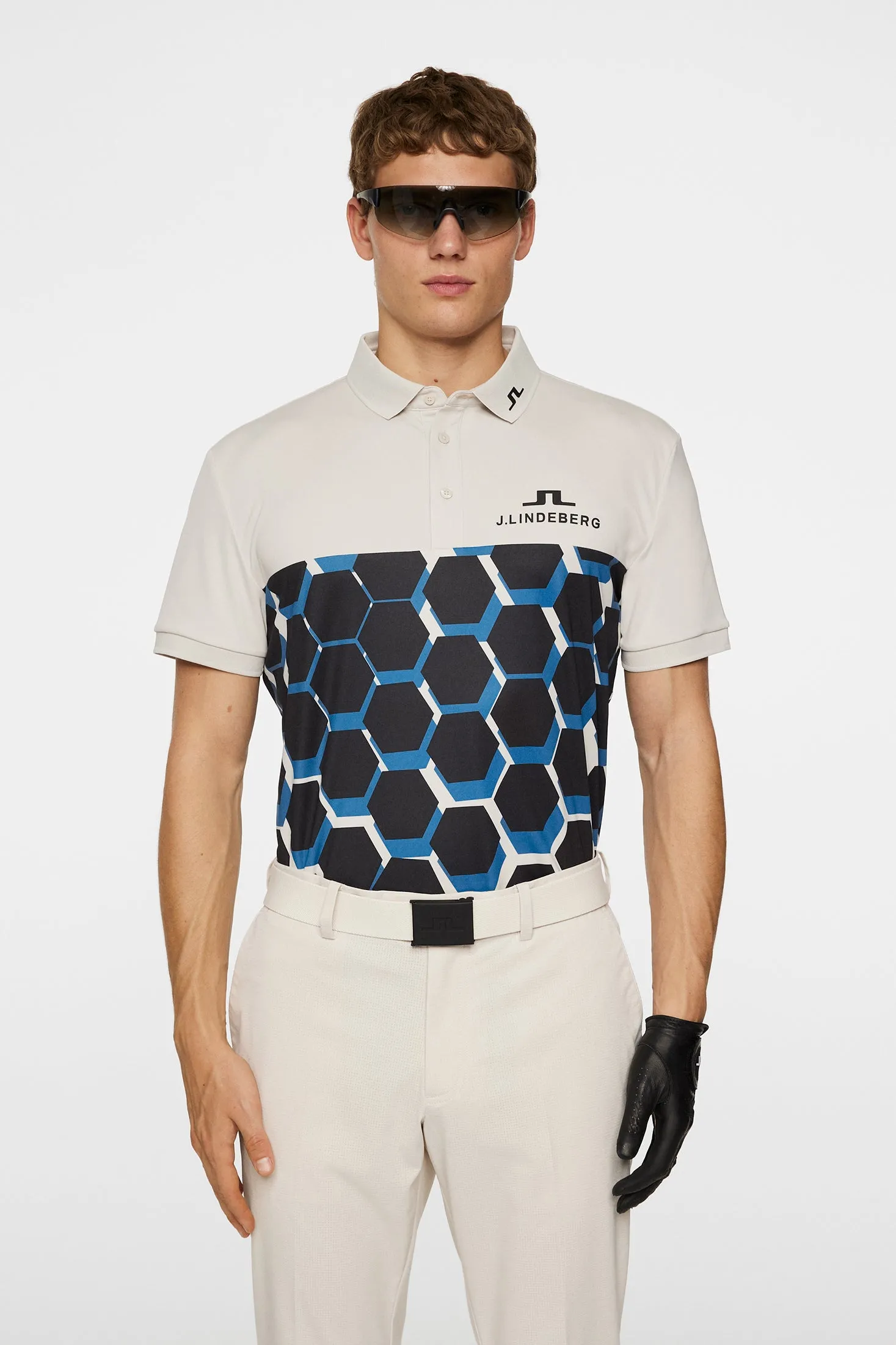 Jeffrey Tour Polo / Causeway Blue sold by J. Lindeberg product image thumbnail 3