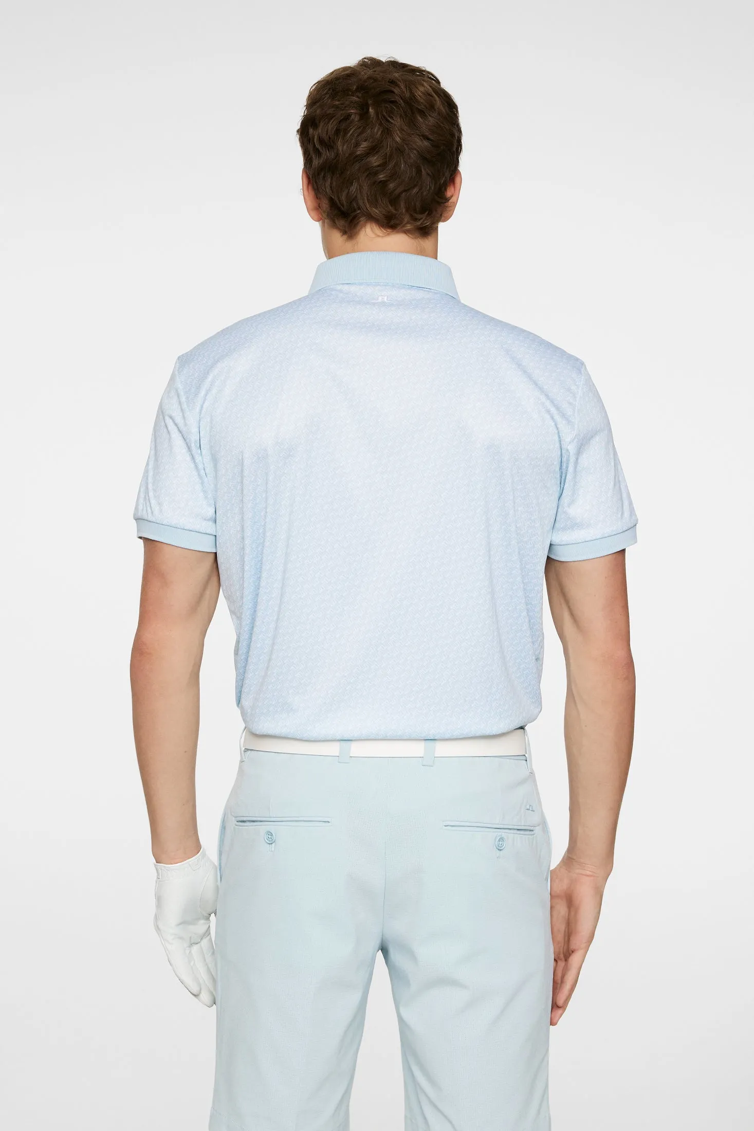 Tour Tech Print Polo / Shadow Bridge Winter Sky S sold by J. Lindeberg product image thumbnail 3