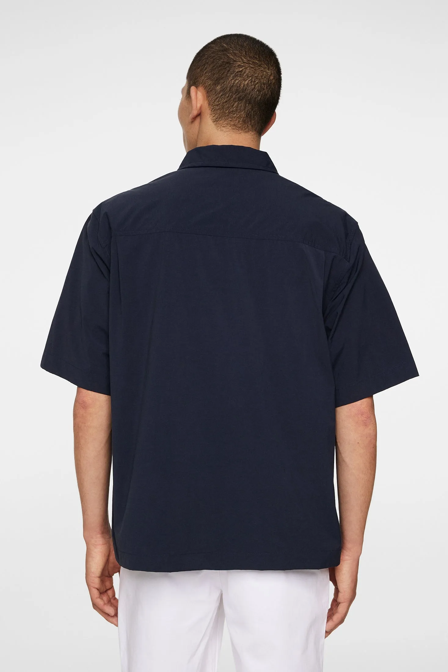 Corey Summer Stretch Overshirt / JL Navy sold by J. Lindeberg product image thumbnail 3