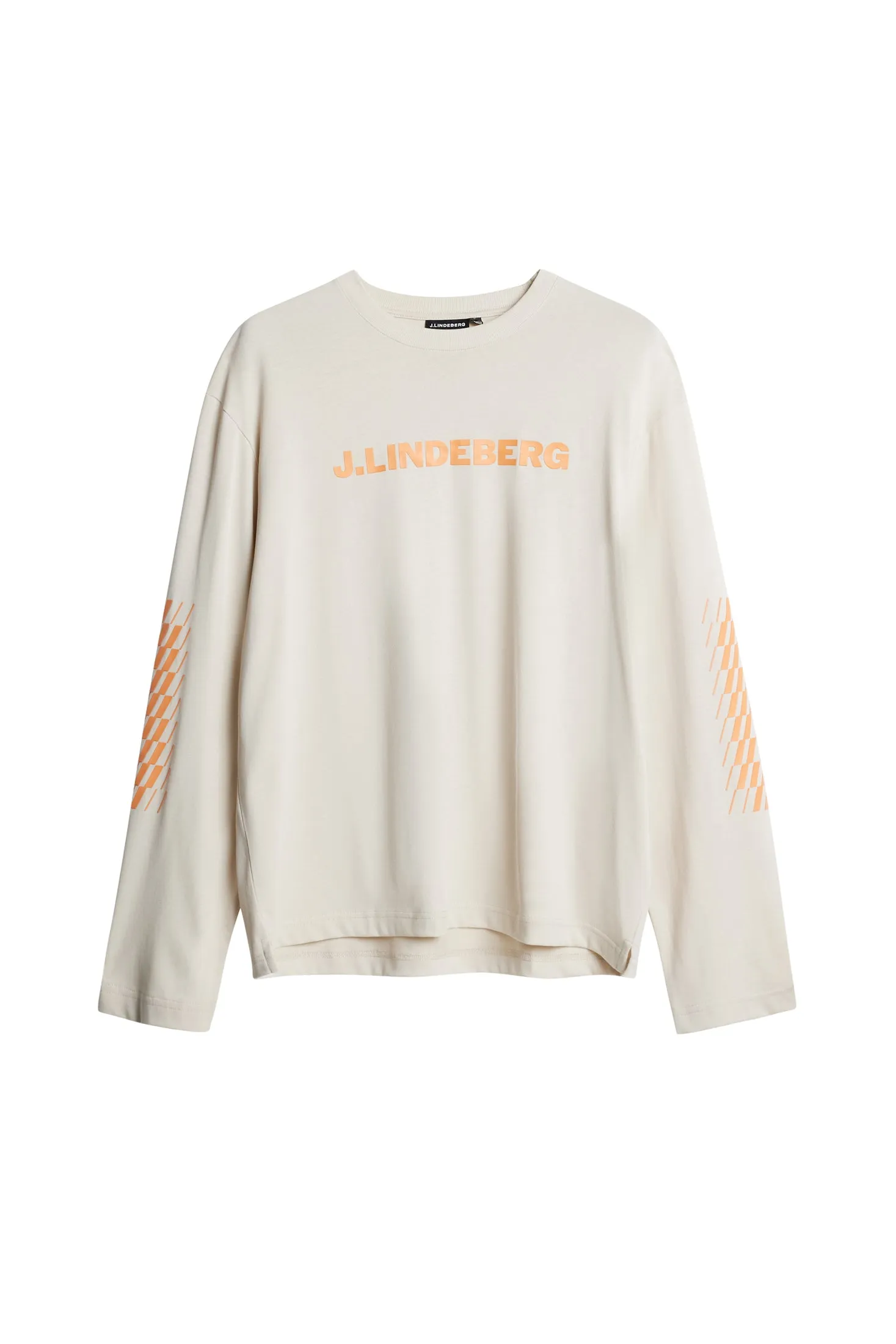 Walsh LS Print T-shirt / Moonbeam sold by J. Lindeberg