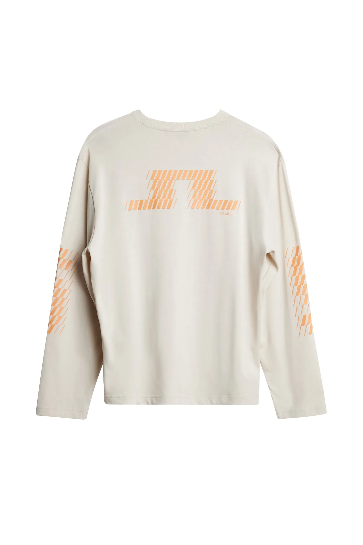 Walsh LS Print T-shirt / Moonbeam sold by J. Lindeberg product image thumbnail 2