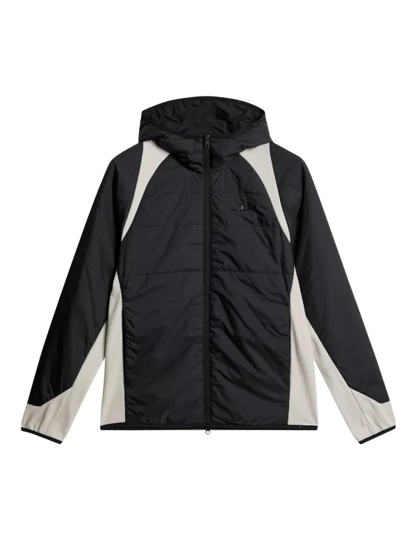 Scott Hybrid Hood Colorblock / Black sold by J. Lindeberg