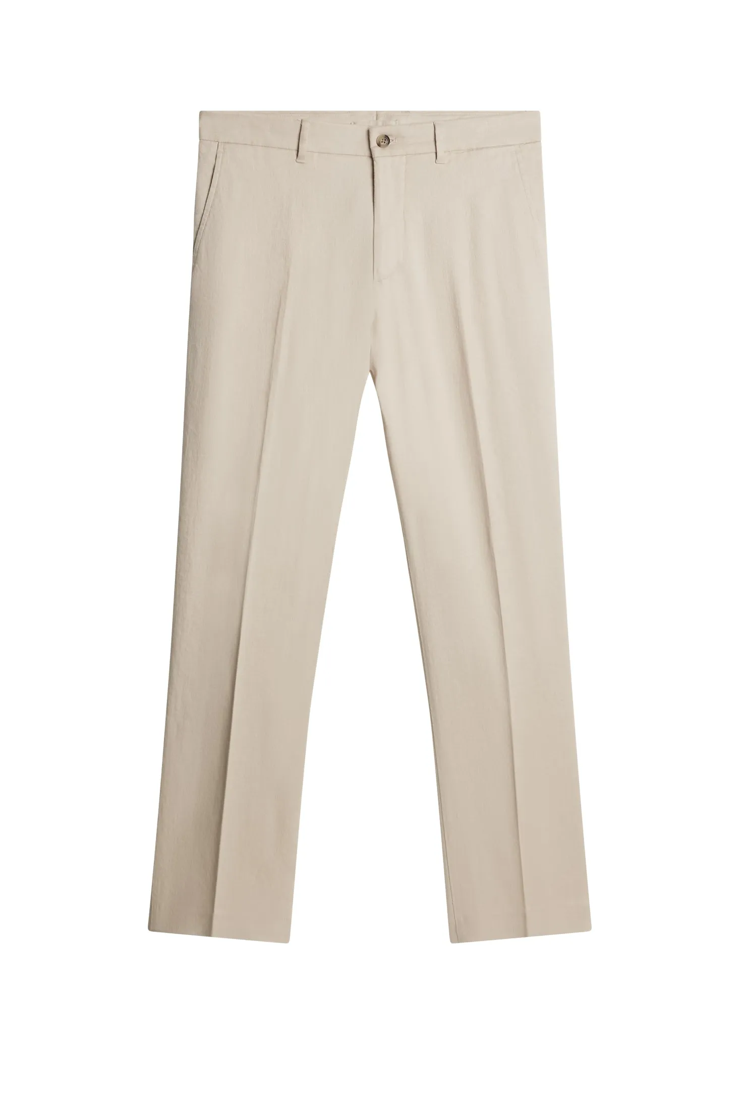 Lois C Linen Stretch Pants / Moonbeam sold by J. Lindeberg