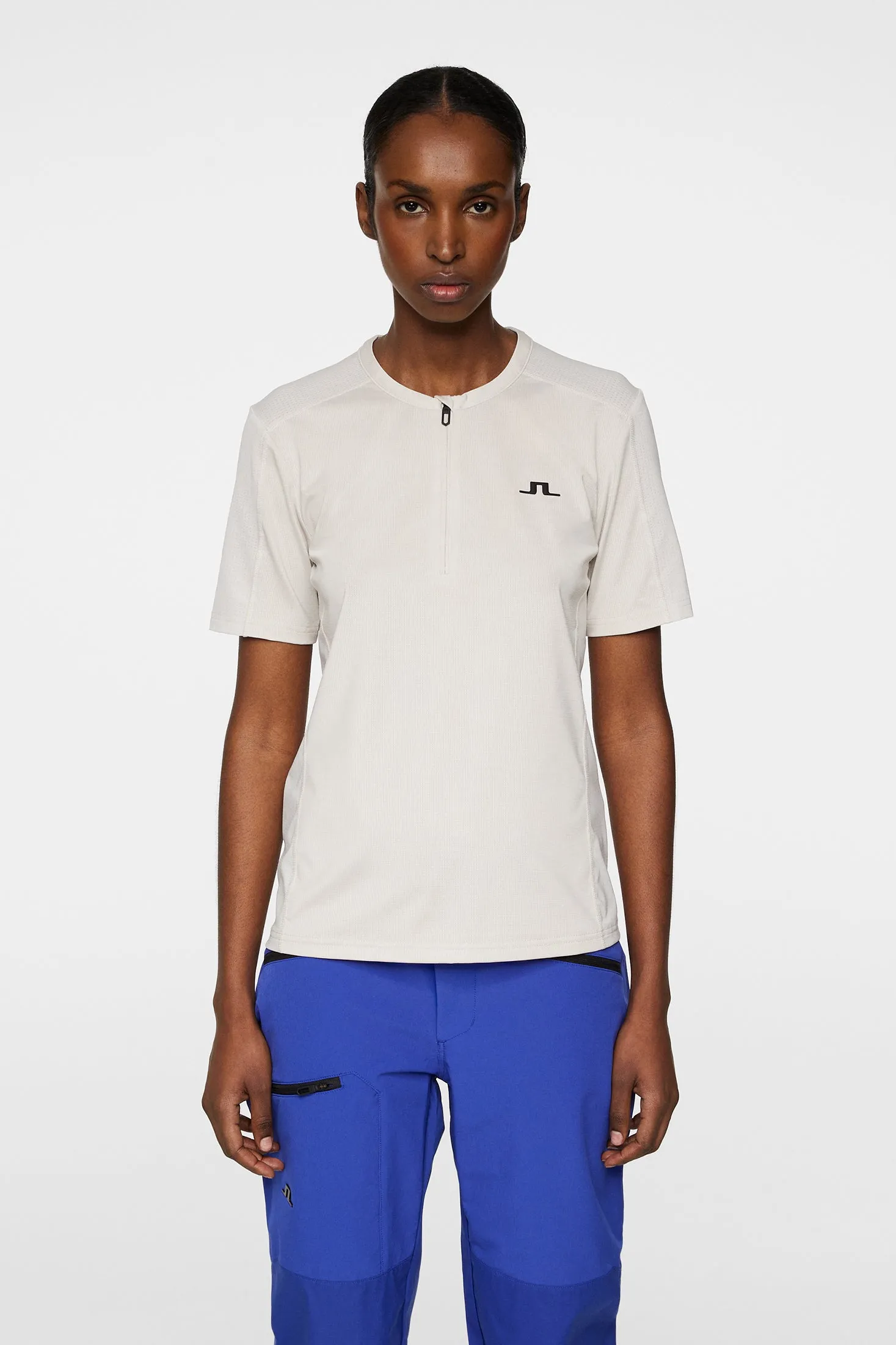 Landa T-shirt / Moonbeam Melange sold by J. Lindeberg product image thumbnail 3