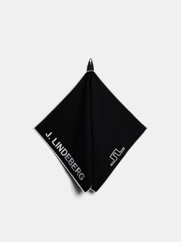 JL Towel / Black sold by J. Lindeberg