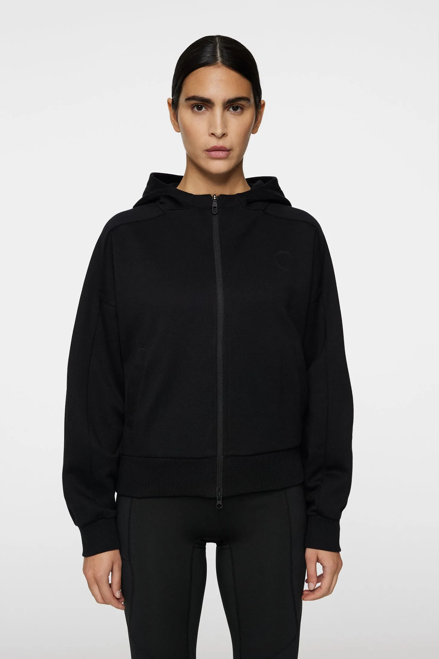 Sky Hood Sweatshirt / Black sold by J. Lindeberg product image thumbnail 3