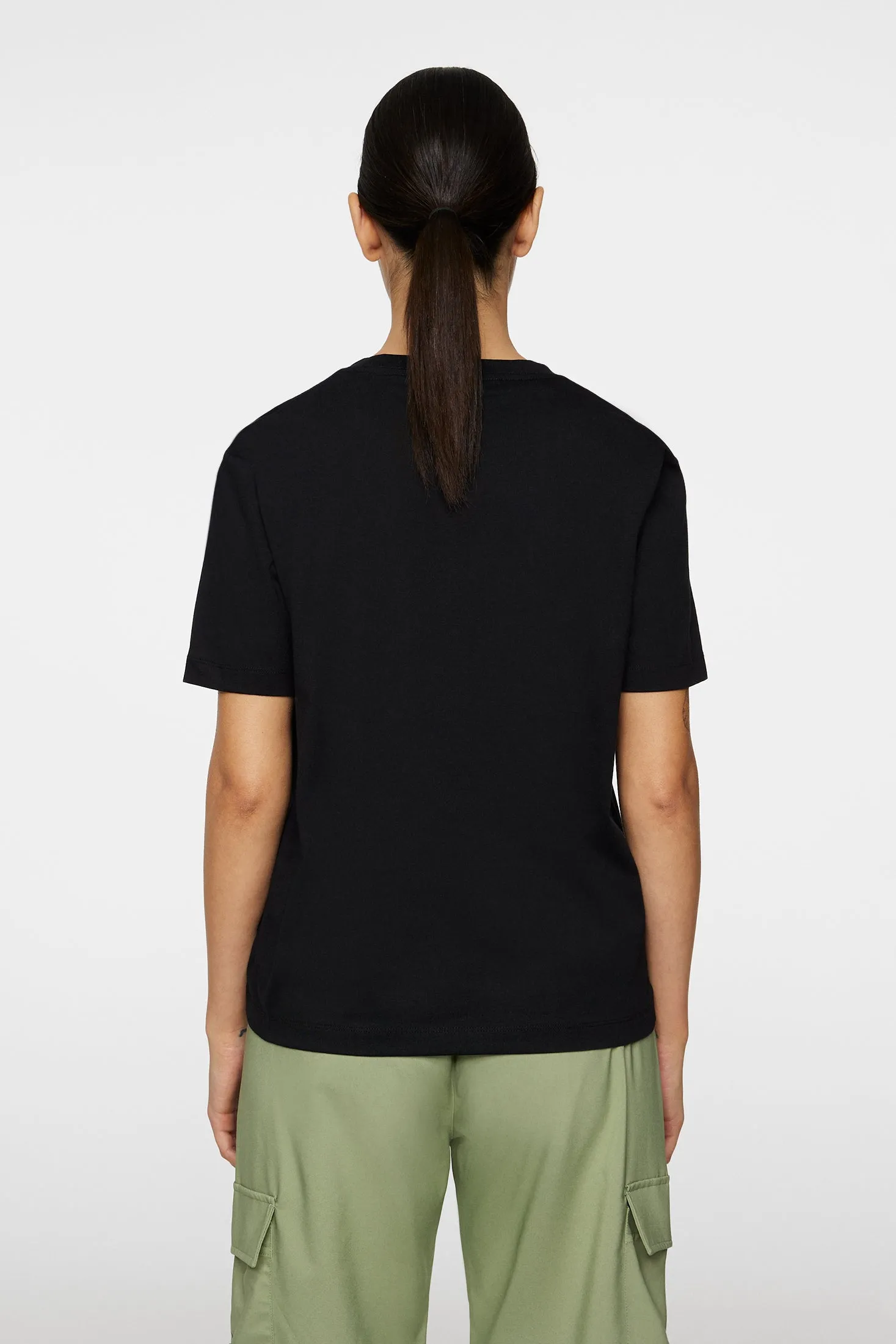 Laurel T-shirt / Black sold by J. Lindeberg product image thumbnail 3