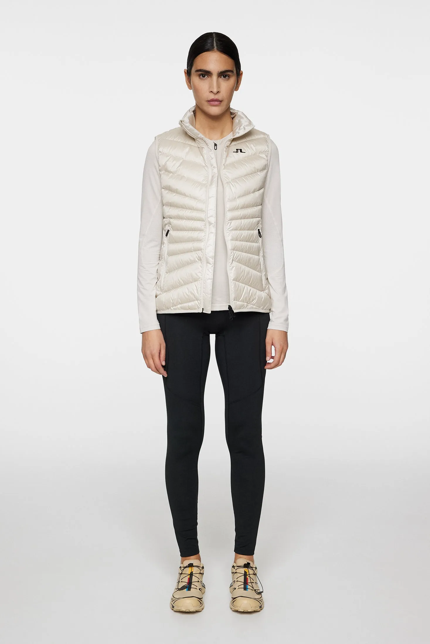 Lara Light Down Vest / Moonbeam sold by J. Lindeberg product image thumbnail 4