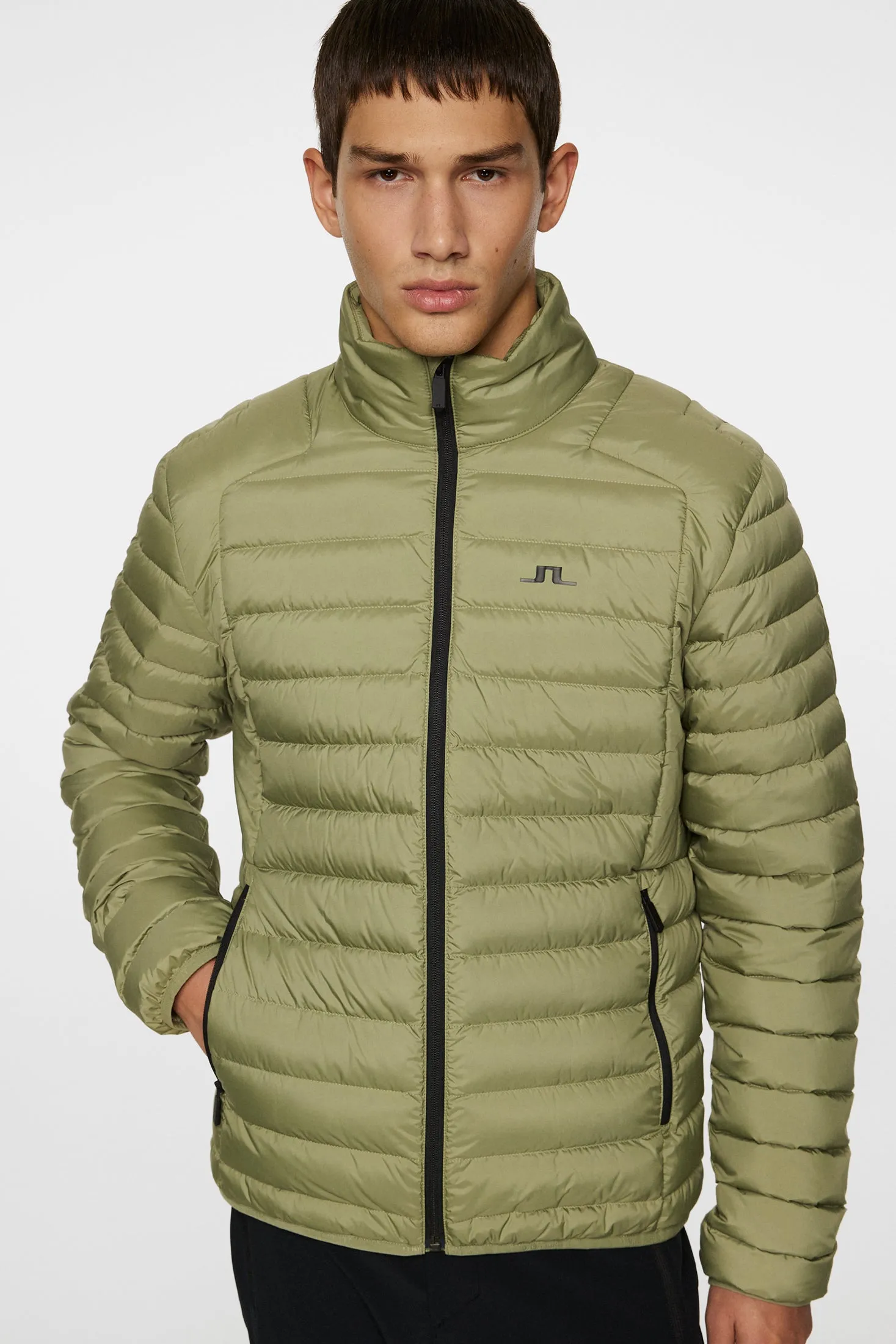 Oden Light Down Jacket / Oil Green sold by J. Lindeberg product image thumbnail 5