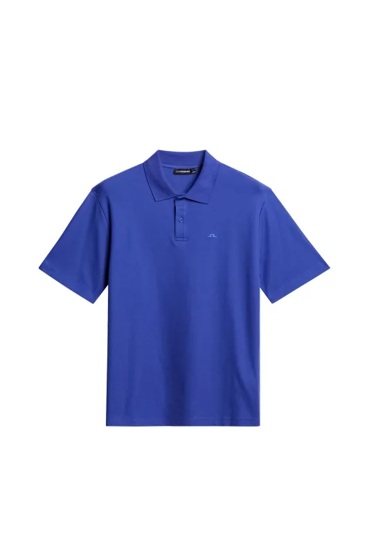 Trond Polo Pique / Clematis Blue sold by J. Lindeberg