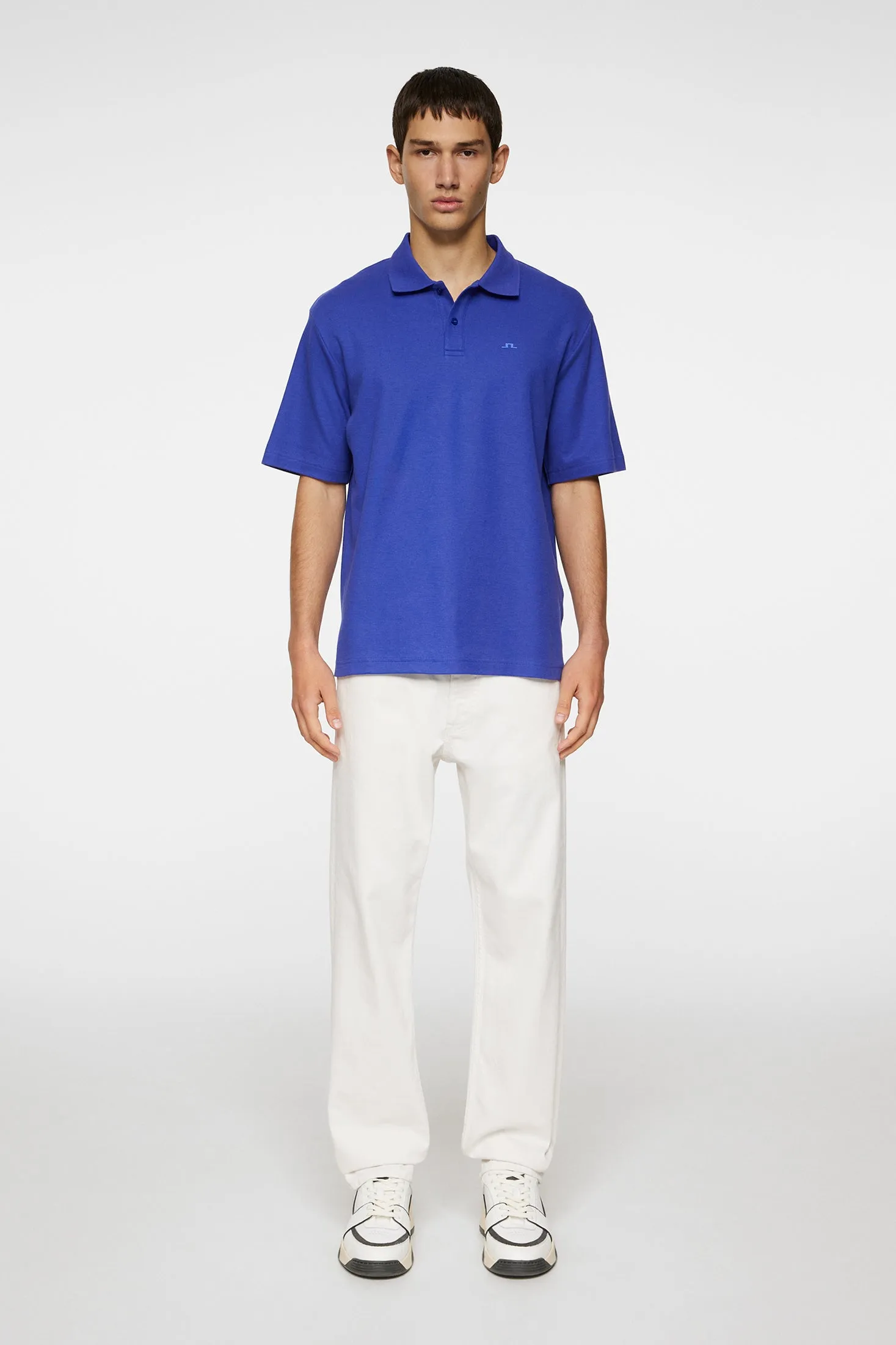 Trond Polo Pique / Clematis Blue sold by J. Lindeberg product image thumbnail 5