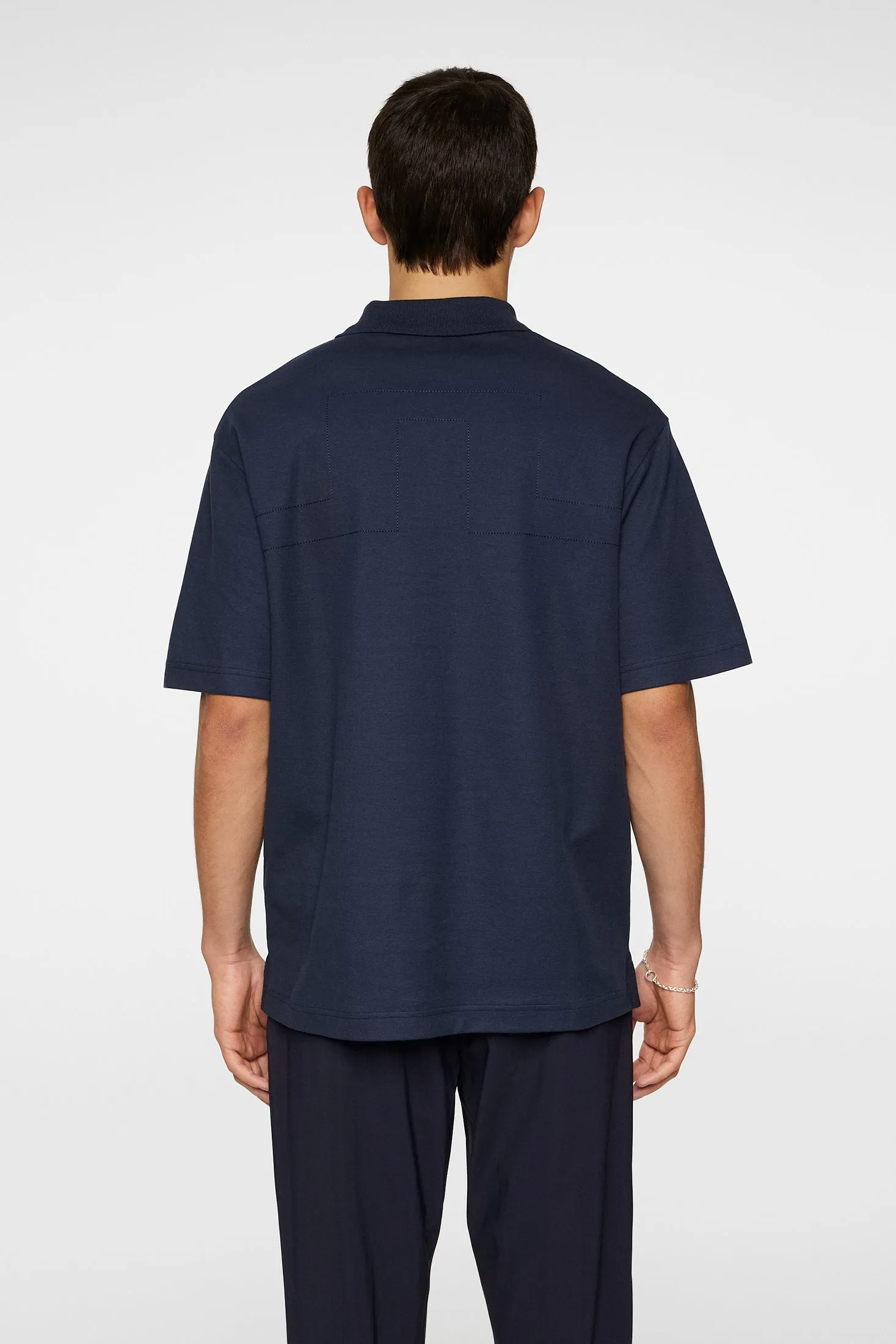 Trond Polo Pique / JL Navy sold by J. Lindeberg product image thumbnail 4