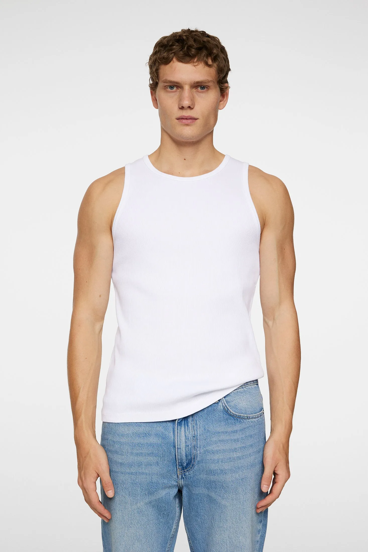 Tom Tank Top / White sold by J. Lindeberg product image thumbnail 2