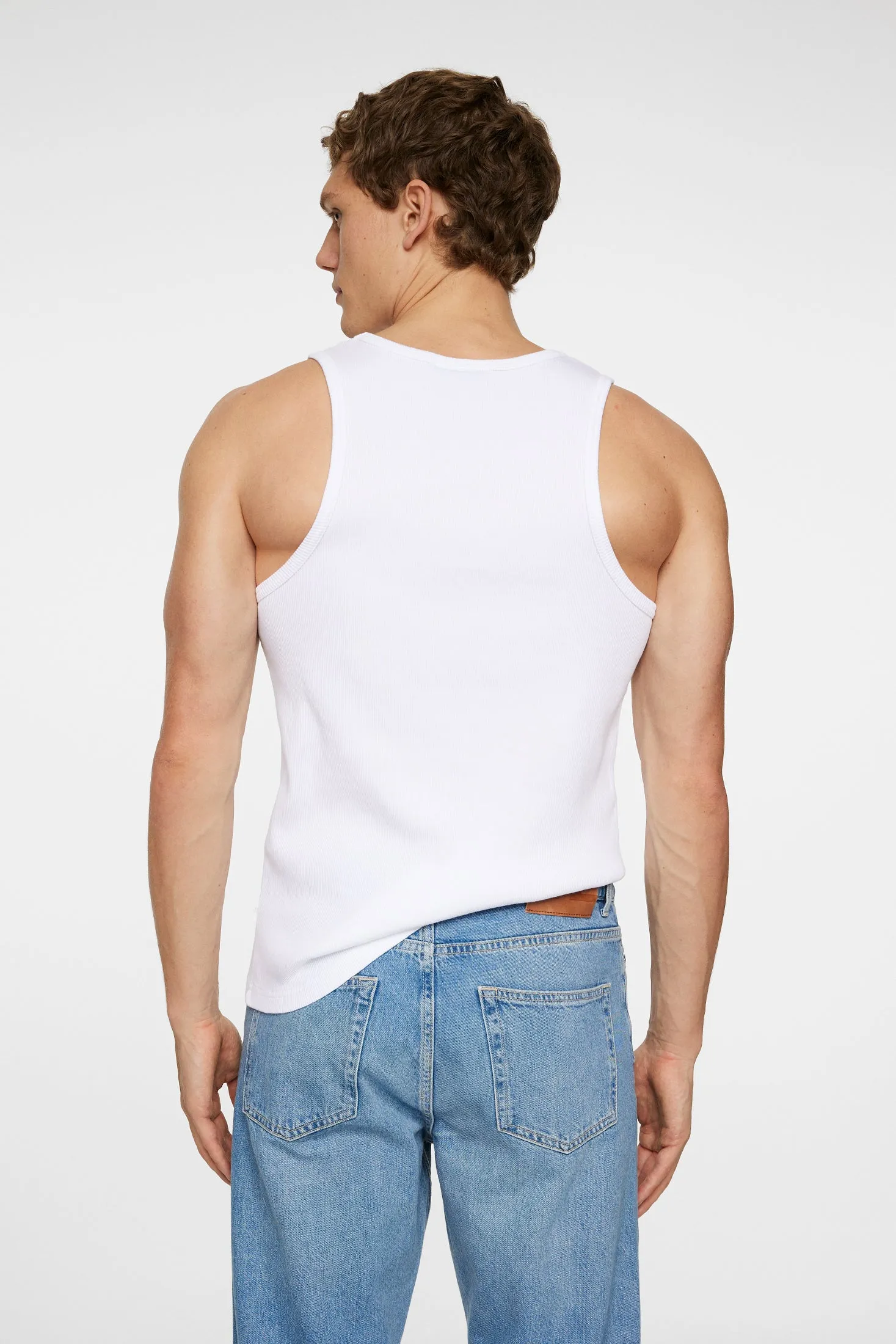 Tom Tank Top / White sold by J. Lindeberg product image thumbnail 3